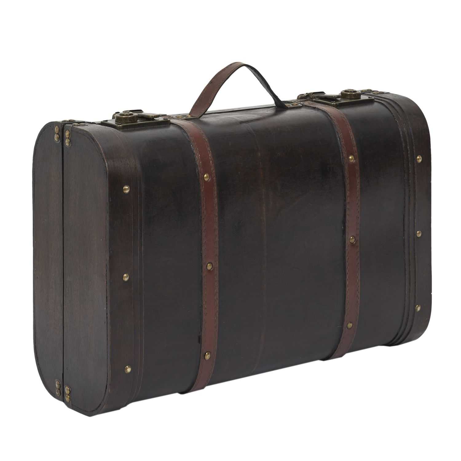 Home Deco Retro Decoratieve retro koffers set 2 stuks
