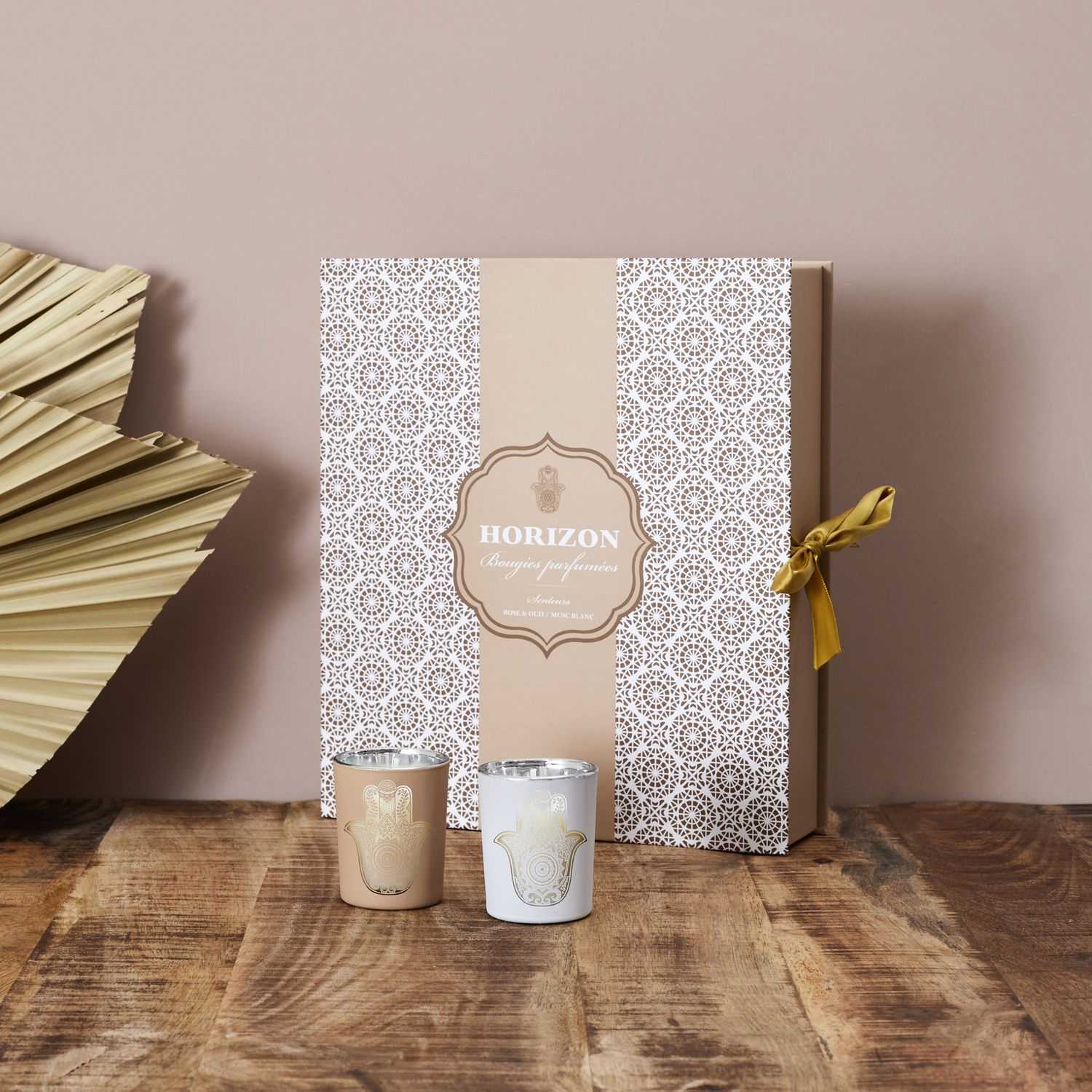Geschenkset Orient met 7 kaarsjes
