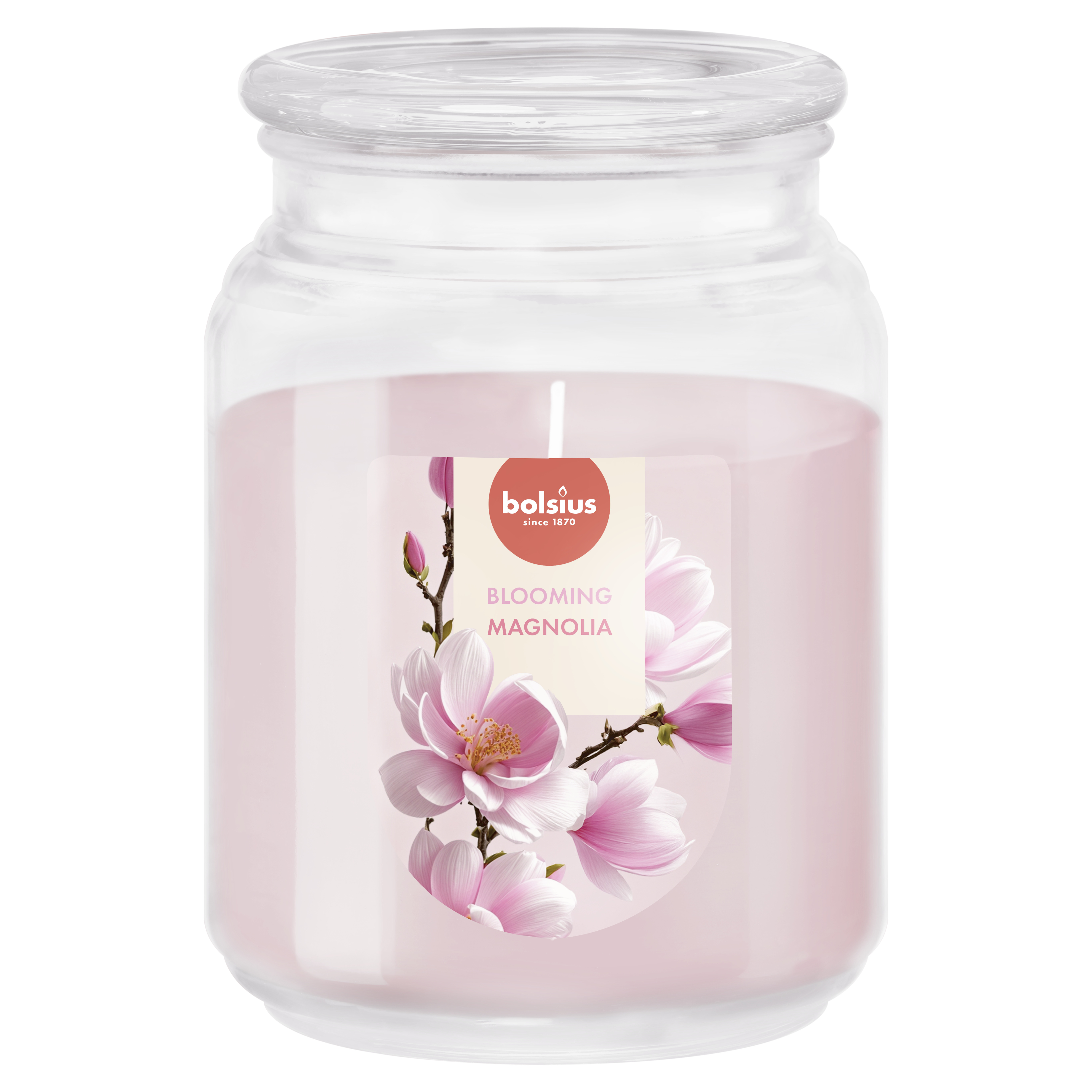 Geurglas met deksel 135/100 True Scents Magnolia