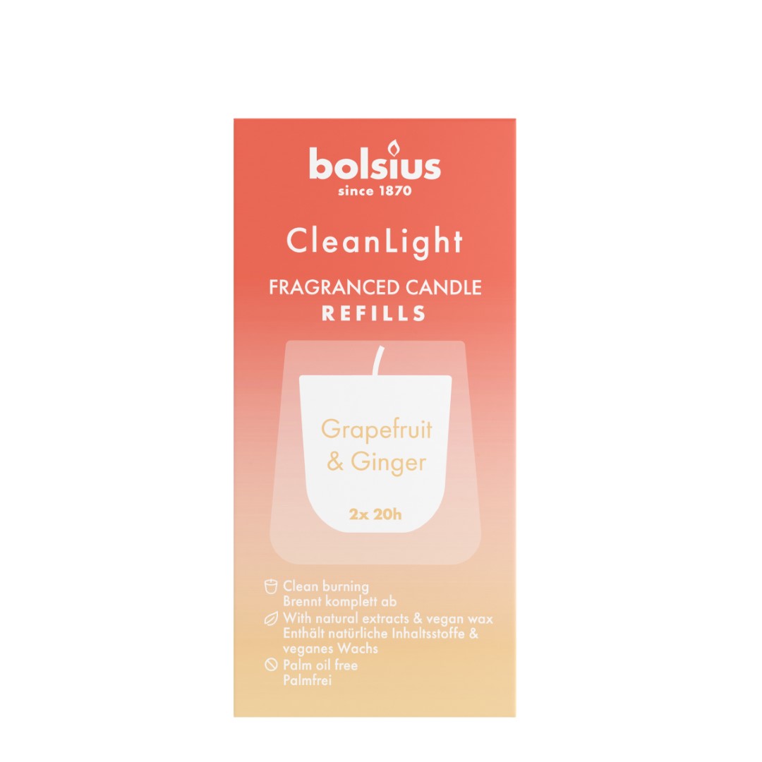 Clean Light navulling 2 pack Grapefruit / Ginger