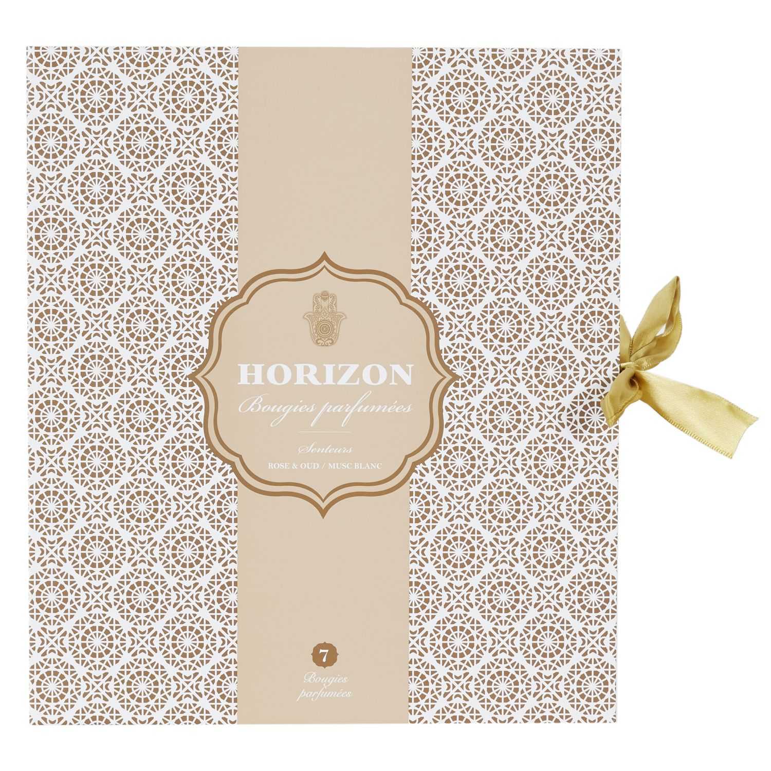Geschenkset Orient met 7 kaarsjes