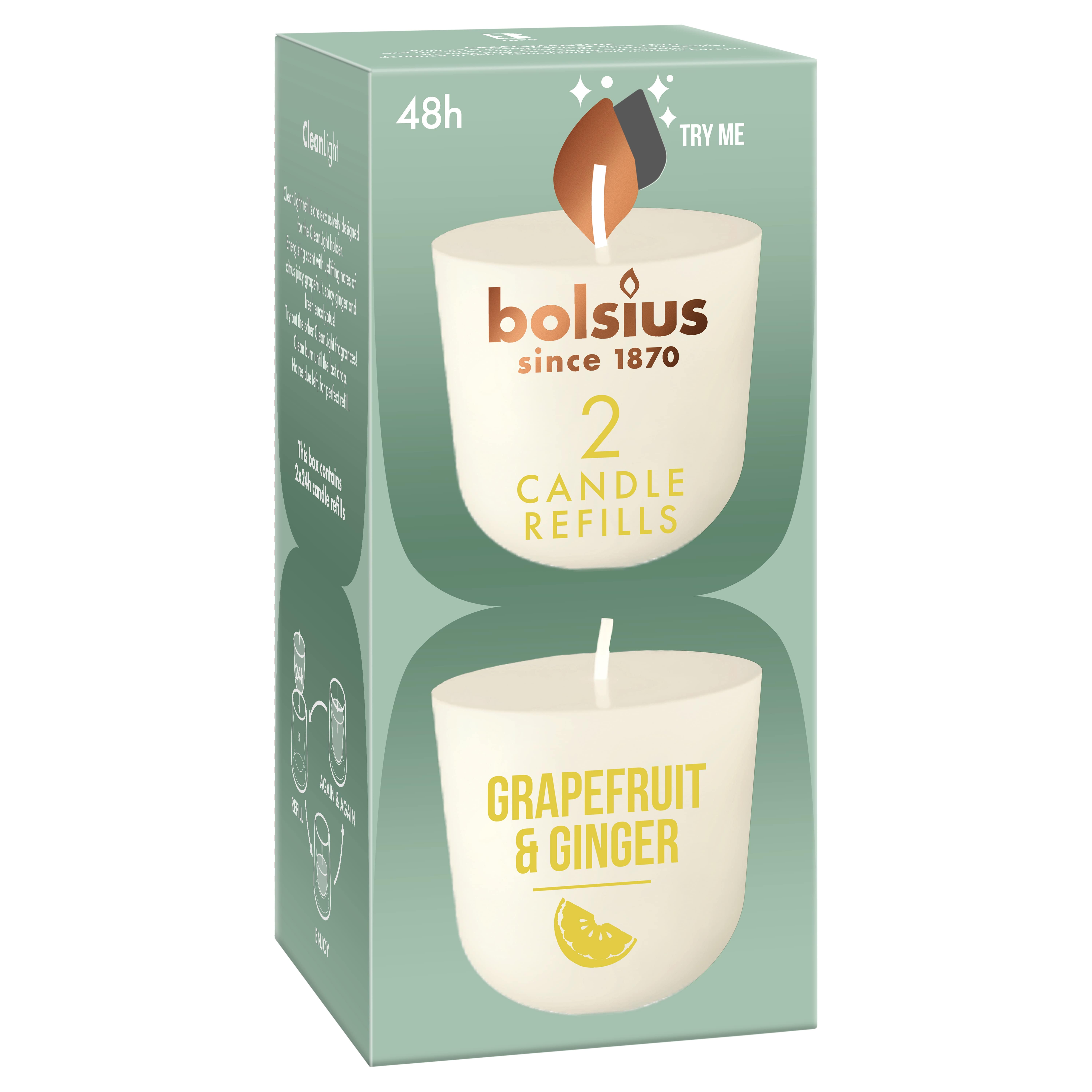 Navulling Clean Light pack 2 Grapefruit & Ginger