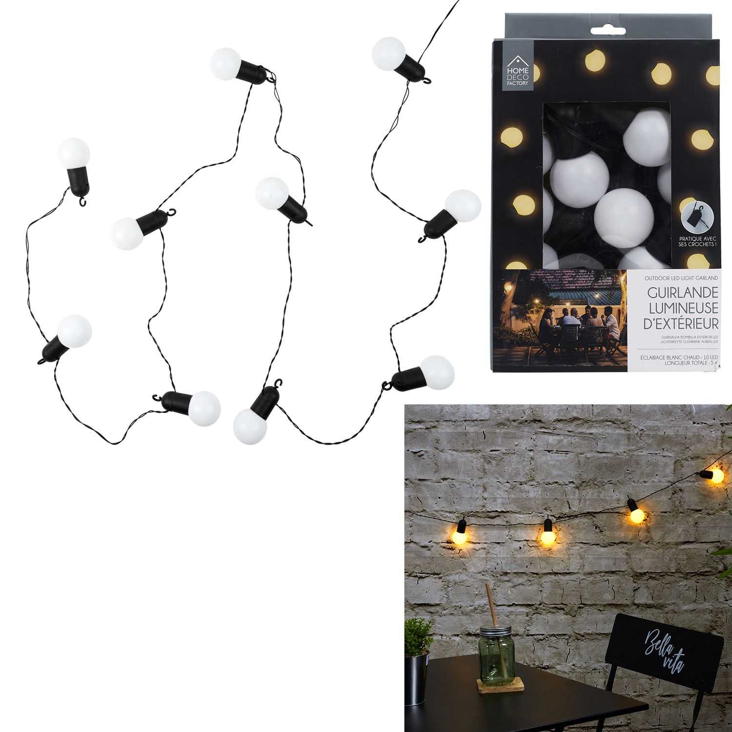 Lichtslinger outdoor wit
