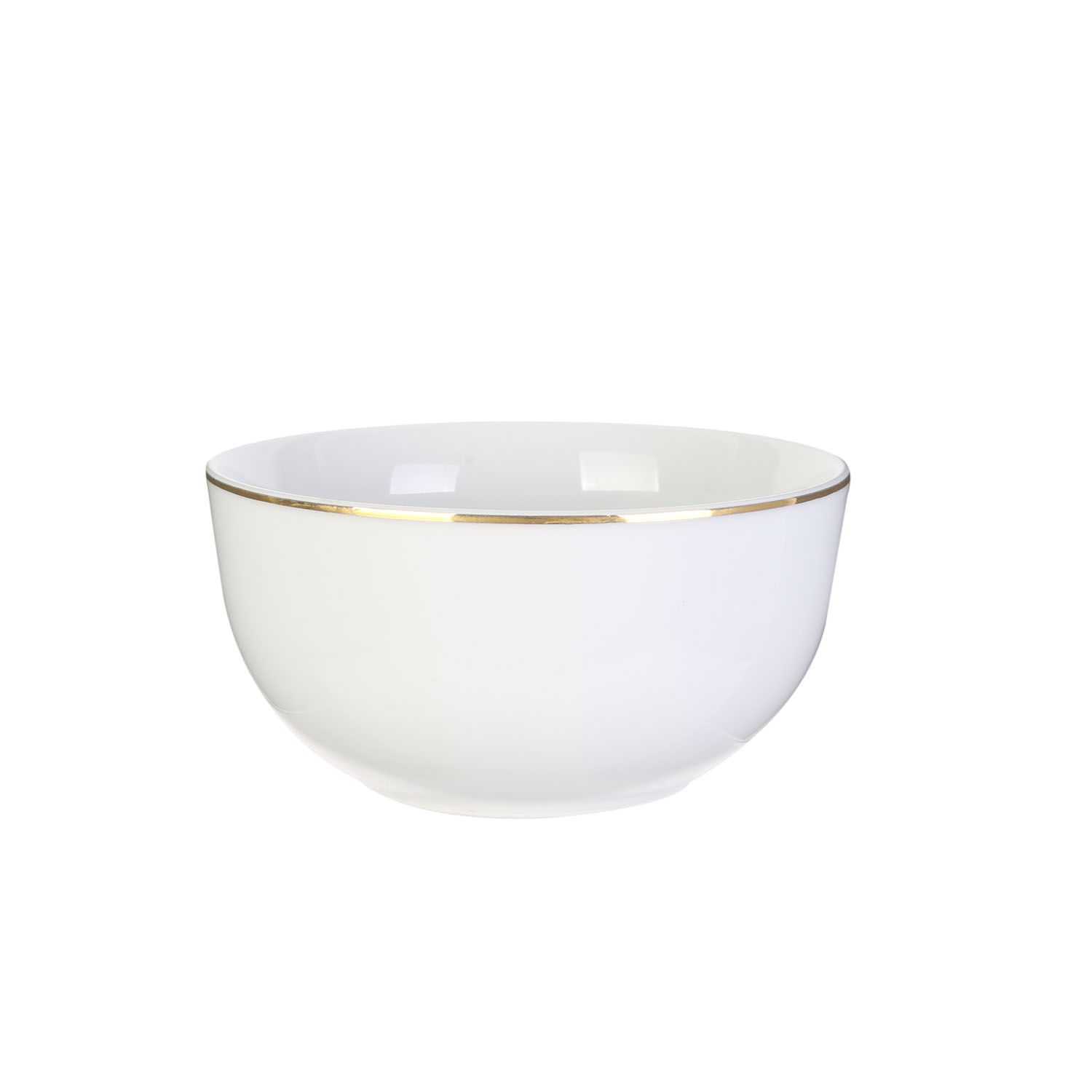 Kom 50cl met gouden rand