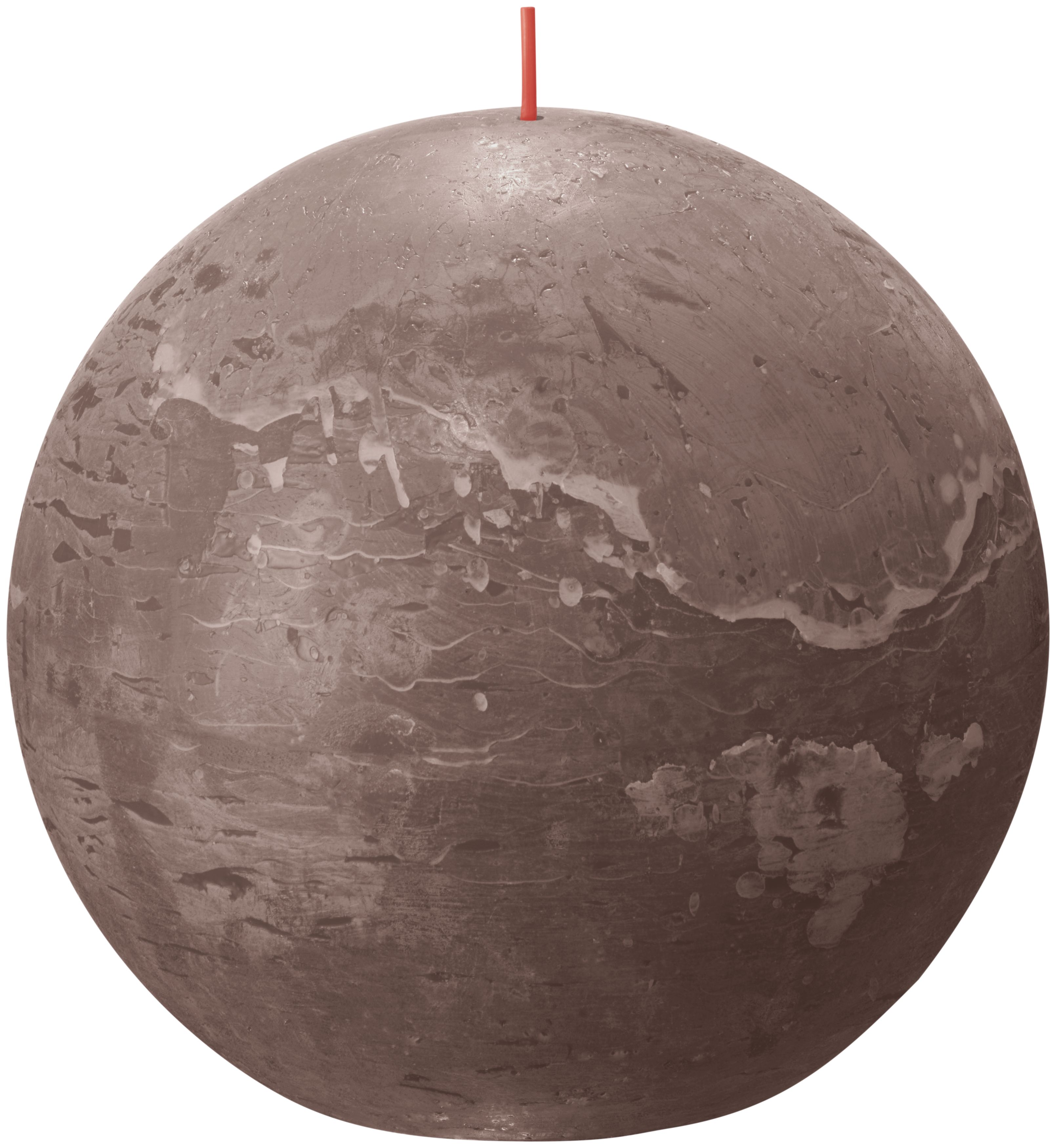 Rustieke bolkaars Ø145 Rustic Taupe