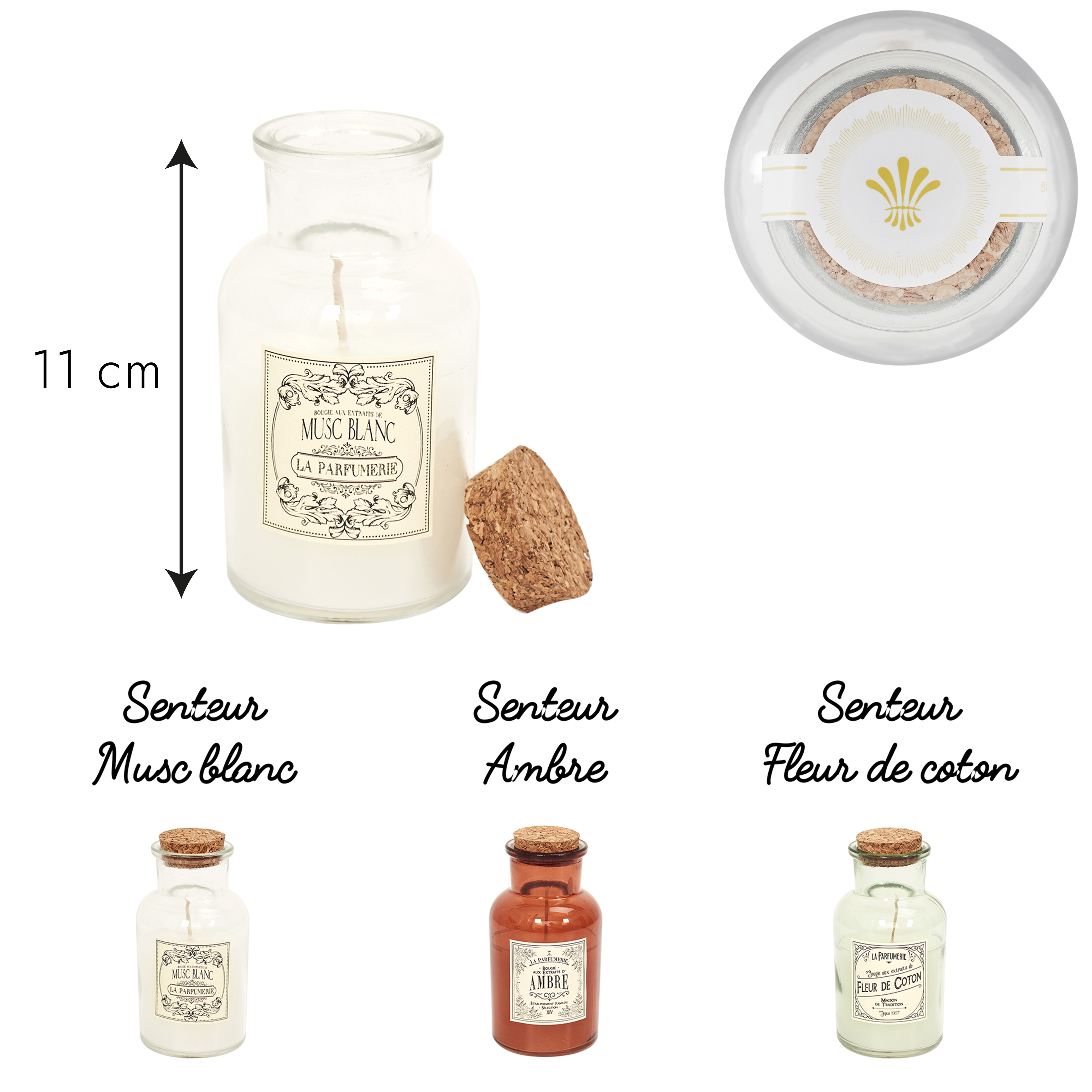 Geurkaars Maison Tradition H11cm Geurkaars Maison Tradition H11cm