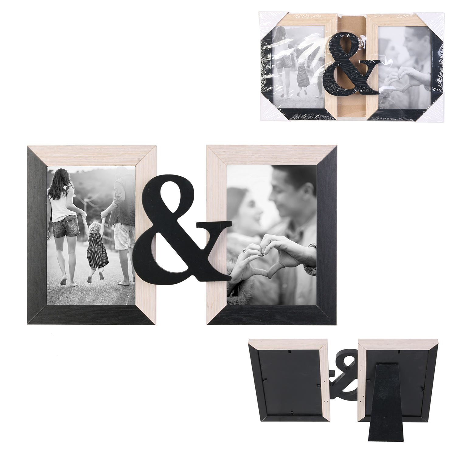 Set fotolijsten met '&' teken