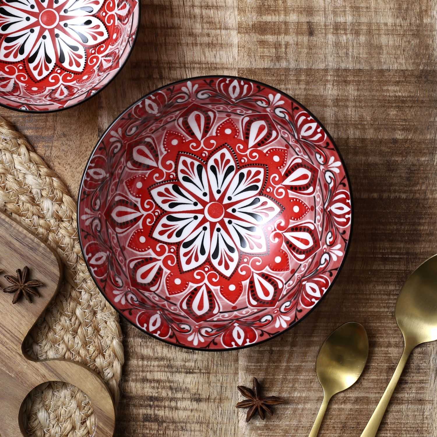 Slakom Jaipur D21cm, Rood