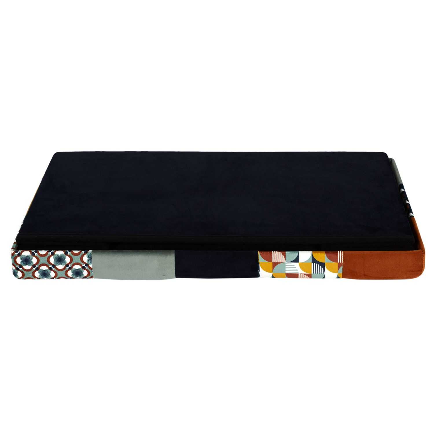 Home Deco Retro Opvouwbare poef Patchwork 76x38x38cm