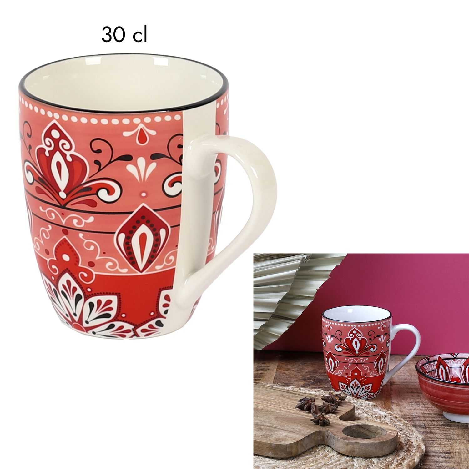 Mok Jaipur 30cl, Rood