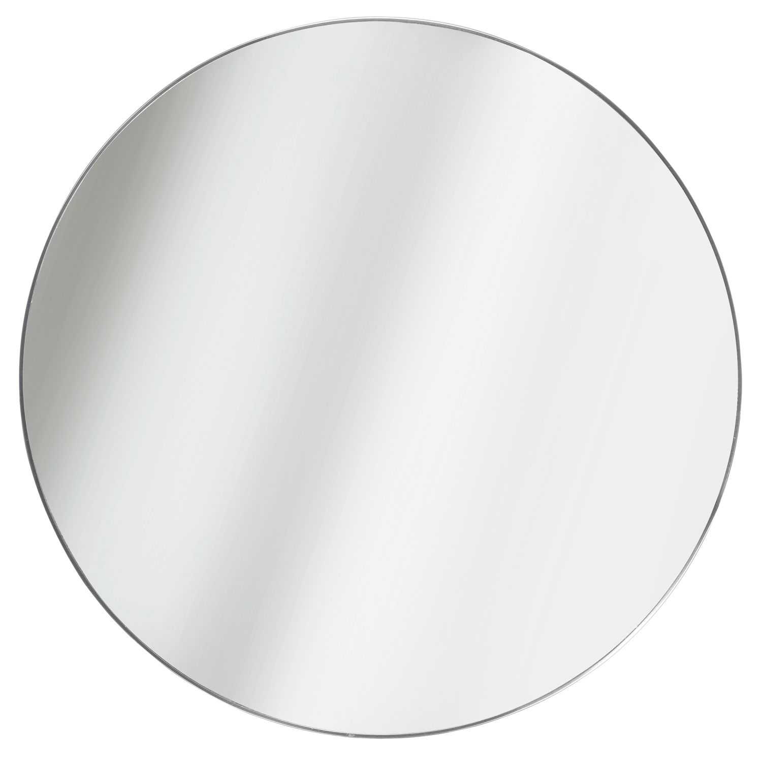 Extra platte spiegel rond 55cm