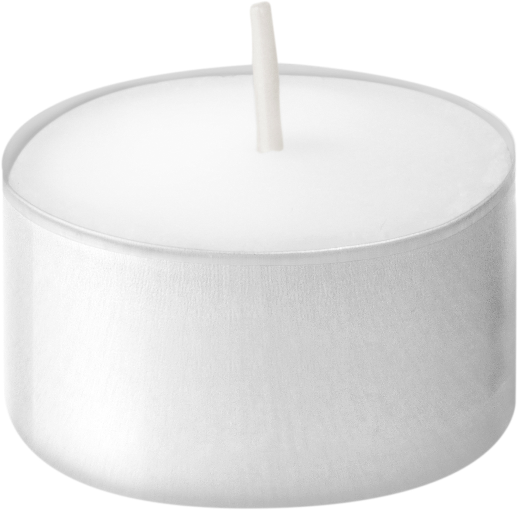 Theelichten 8u zak 90 Wit