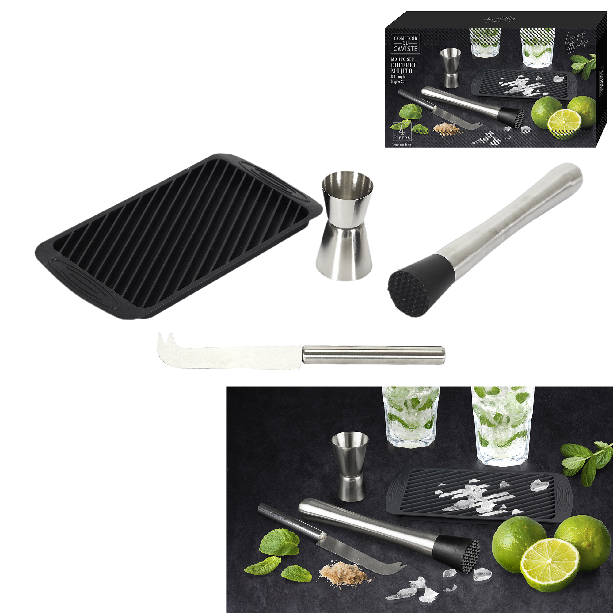 Mojito-set 4 delig