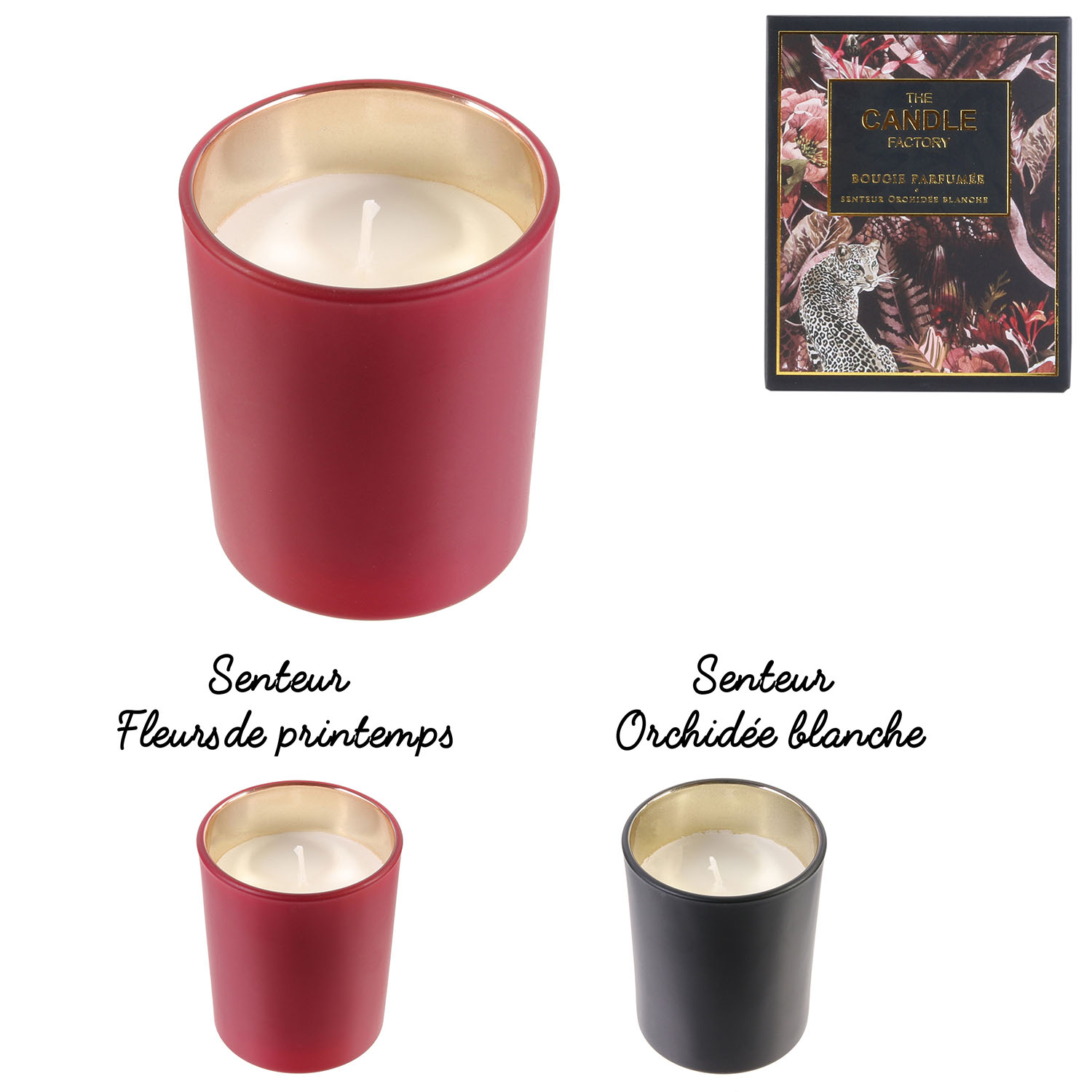 Kaars 7x8,5x7 in geschenkdoos Nuit Slave Kaars 7x8,5x7 in geschenkdoos