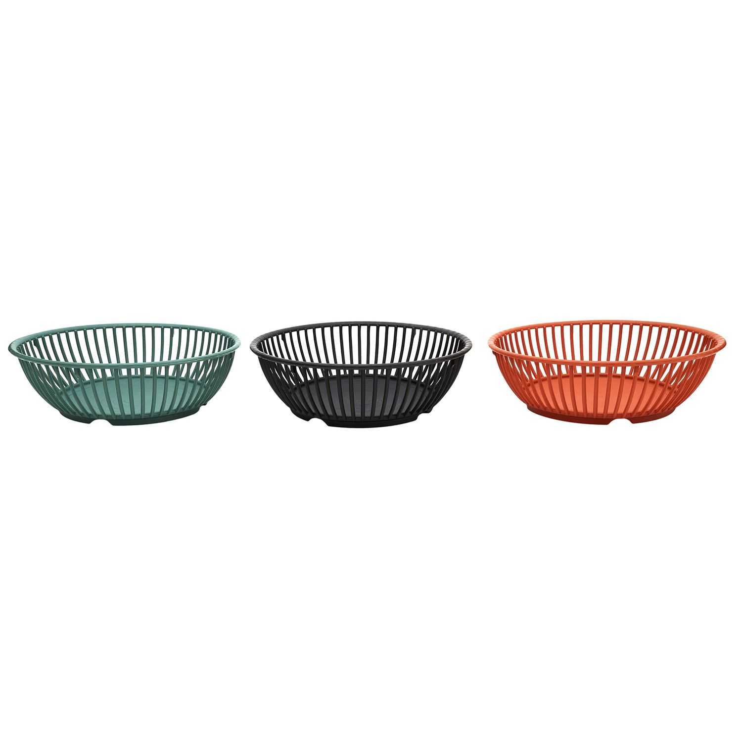 Ronde kunststof fruitmand D26cm