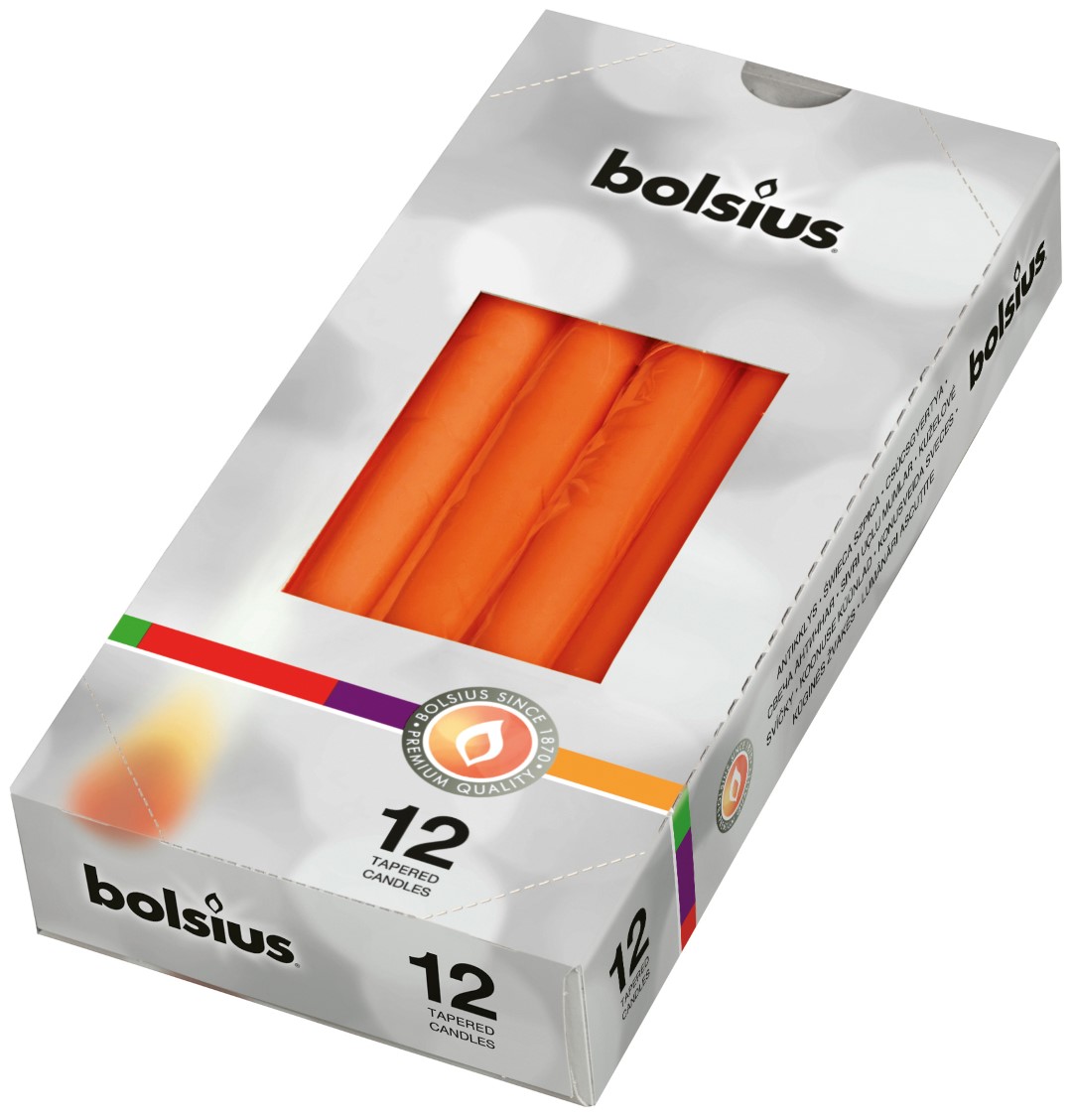 Gotische kaarsen doos 245/24 doos 12 Mango Gotische kaarsen doos 245/24 doos 12 Mango