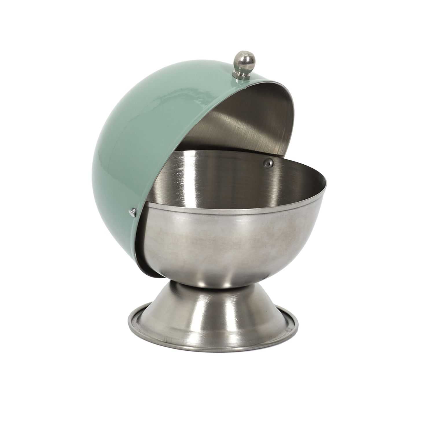 Home Deco Retro roestvrijstalen suikerpot