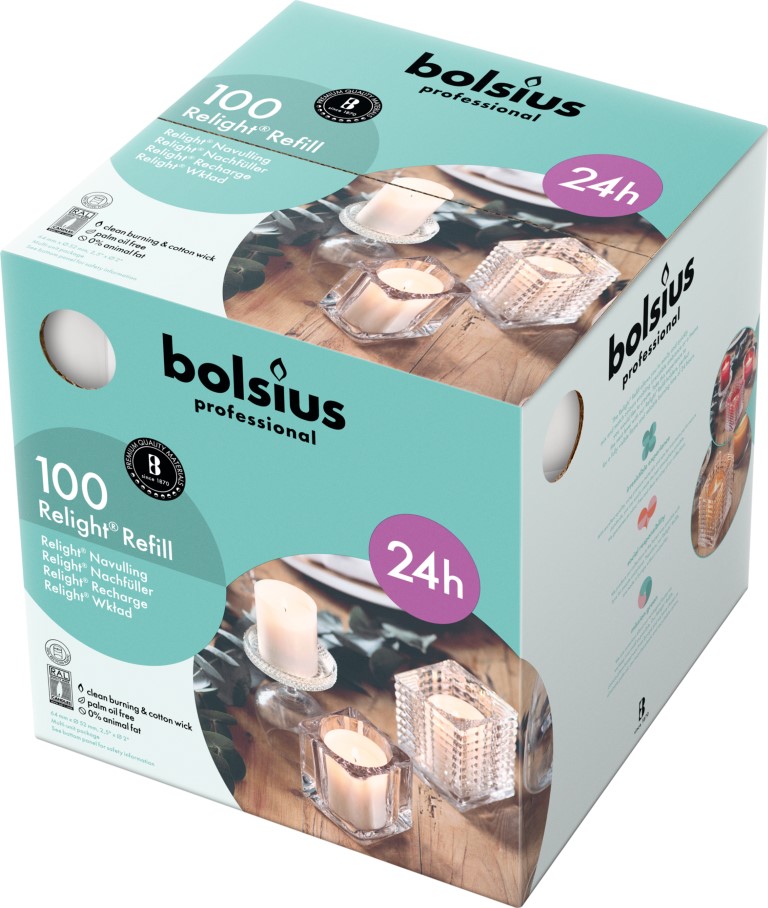 Horeca Relight® refill Wit 64/52 doos 100