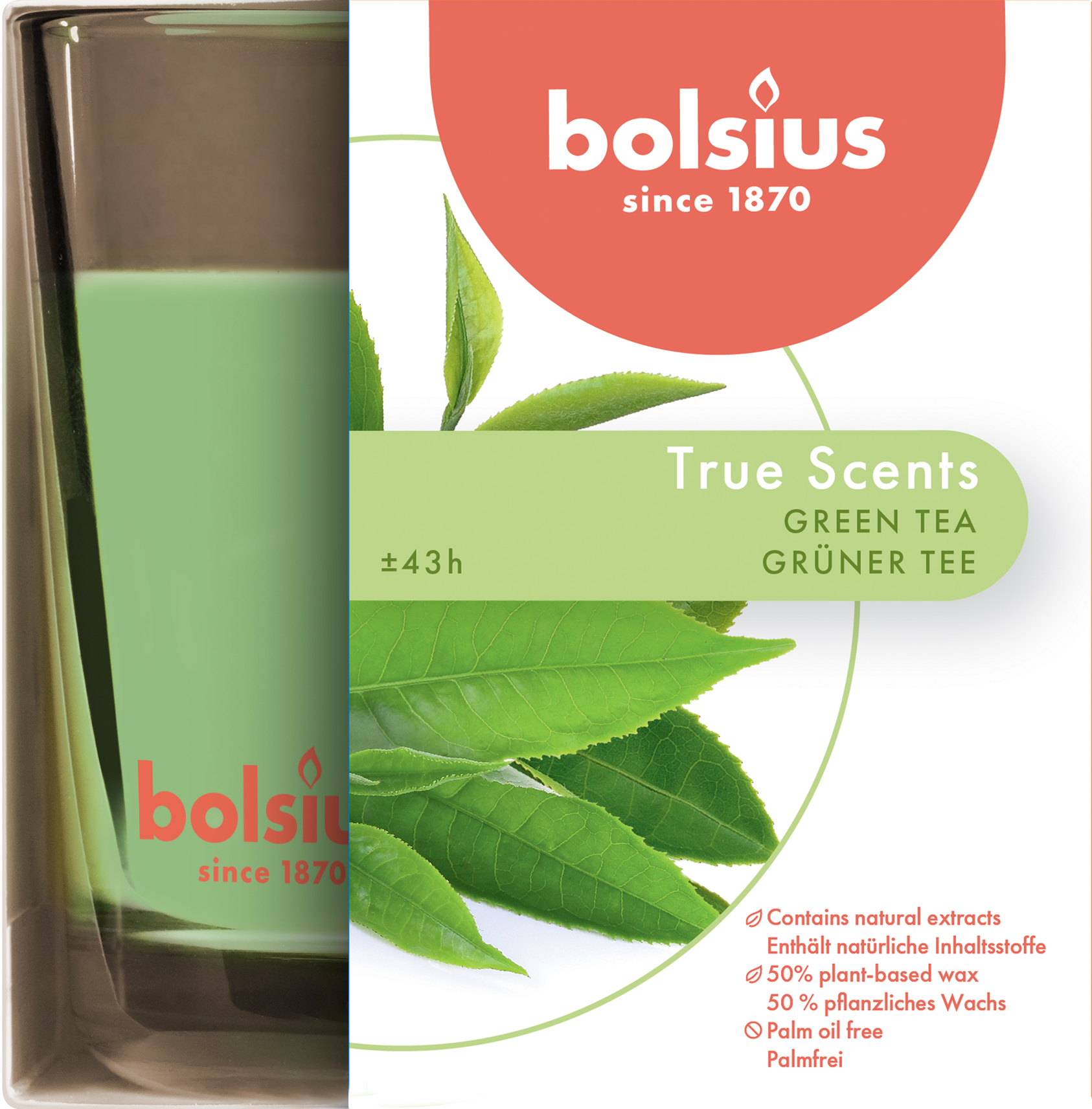 True Scents geurglas 95/95 Green Tea