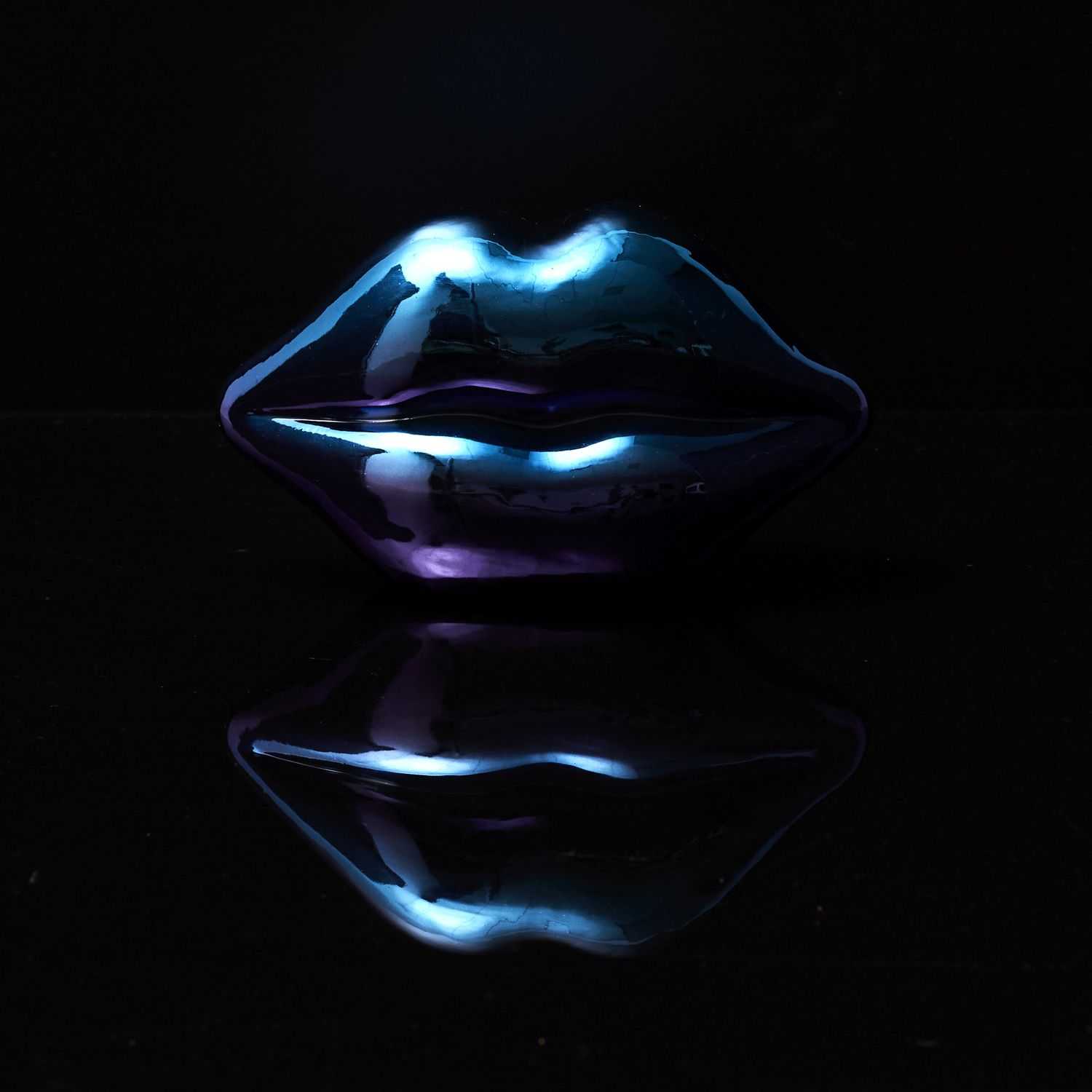 Deco lippen elektroplaat 