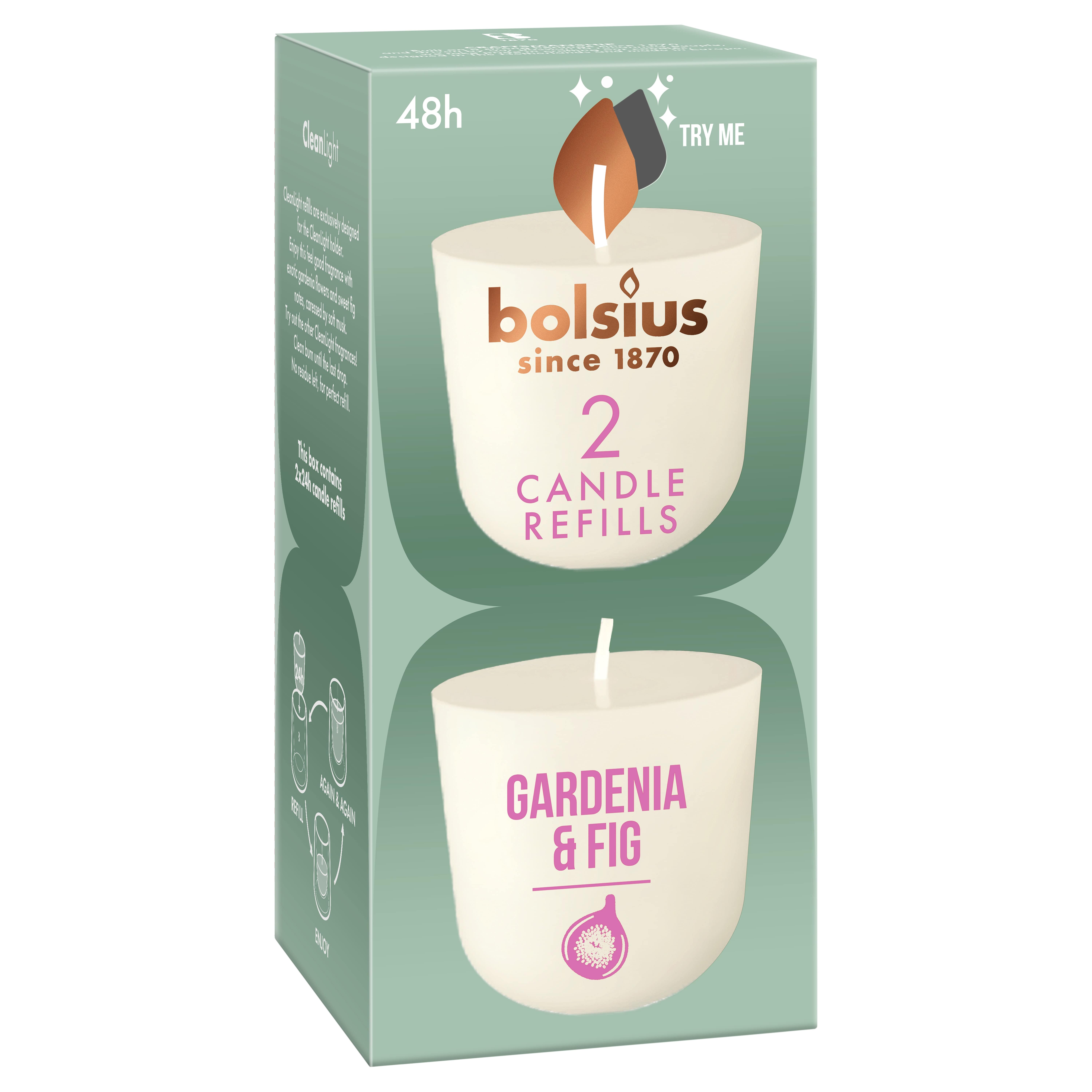 Navulling Clean Light pack 2 Gardenia & Fig
