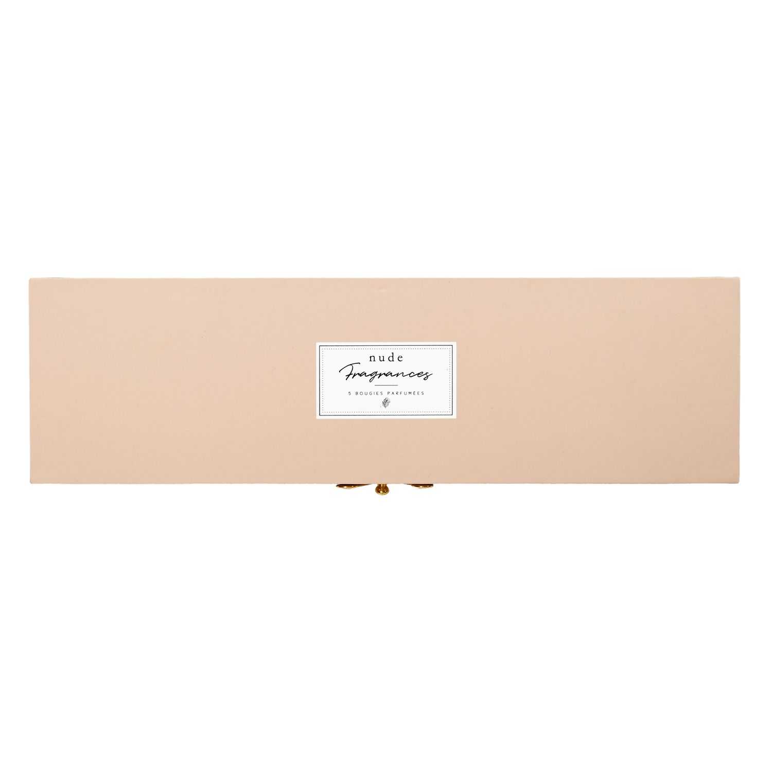 Nude Palette geurkaarsen H5cm set 5 stuks 