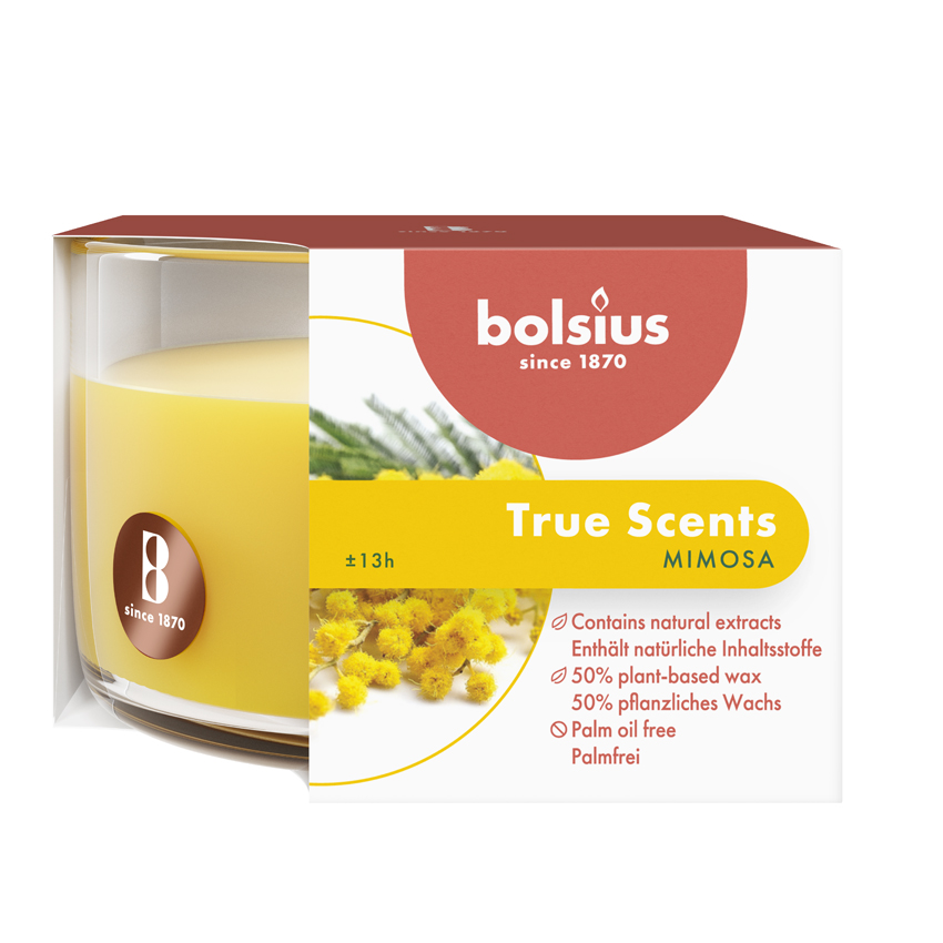 True Scents Geurglas 50/80 Mimosa