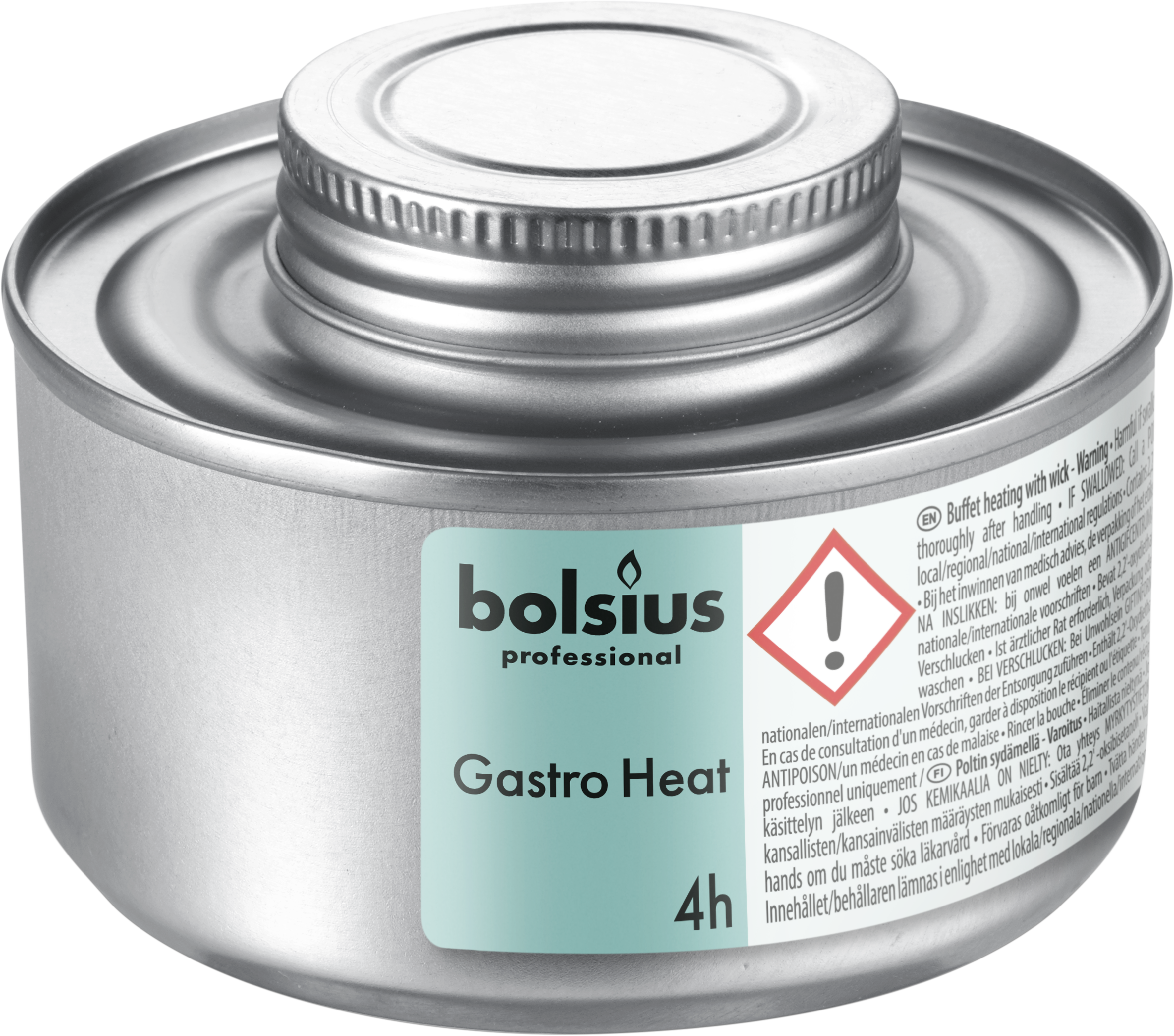 Gastro heat buffetverwarmer 4 uur tray 6 stuks