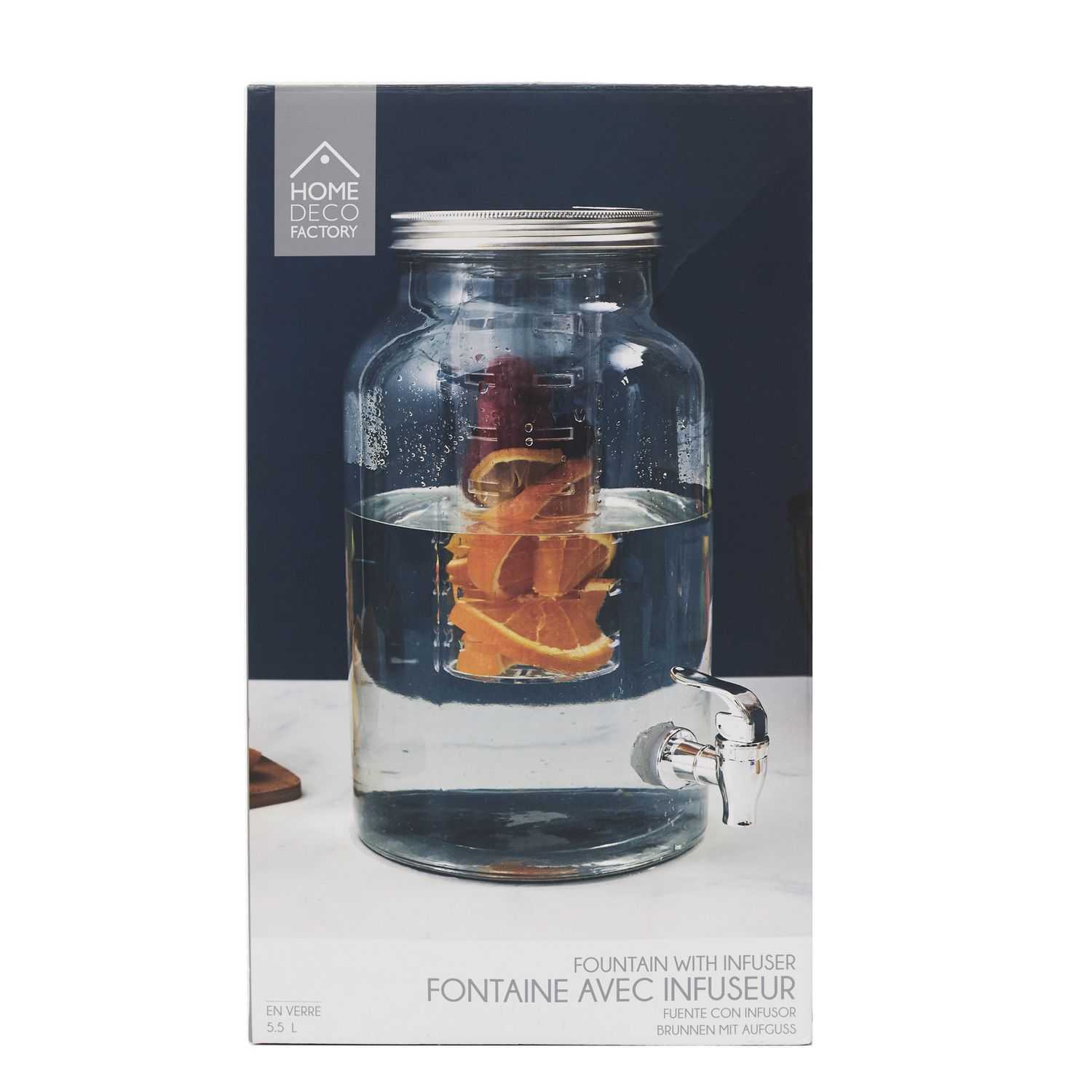 Drankdispenser 5,5L met fruitunit