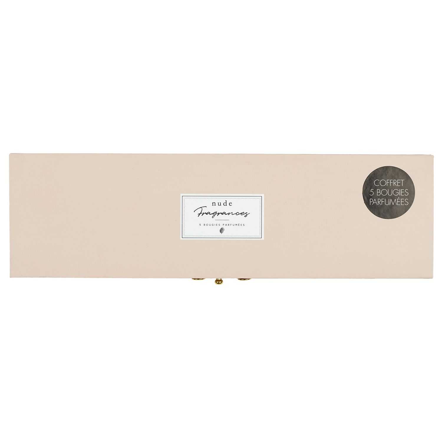 Nude Palette geurkaarsen H5cm set 5 stuks 