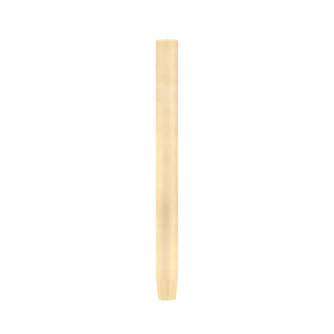 Rustieke tafelkaars doos 16 stuks Oat Beige Rustieke tafelkaars doos 16 stuks Oat Beige