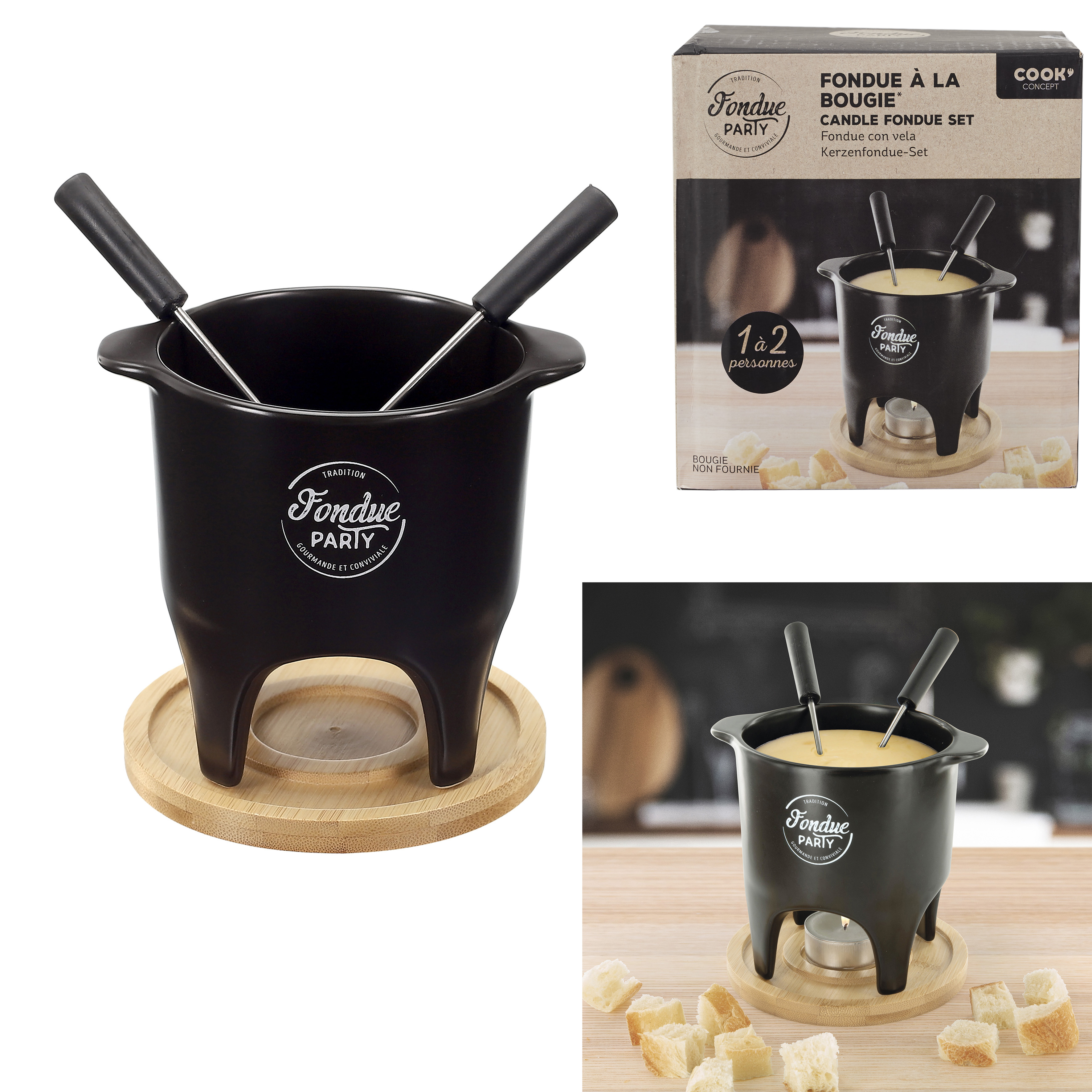Fondue individueel of voor twee