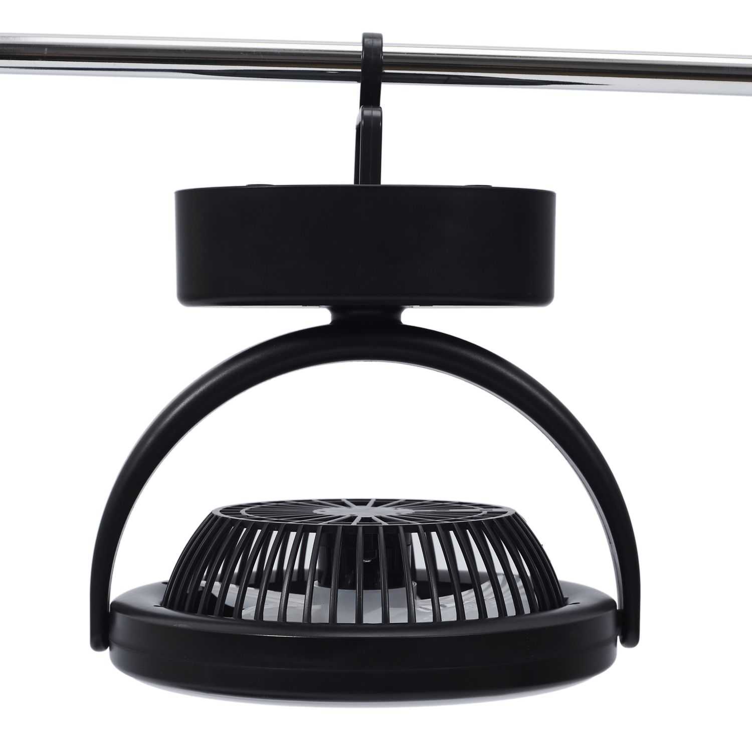Mobiele ventilator met LED lamp