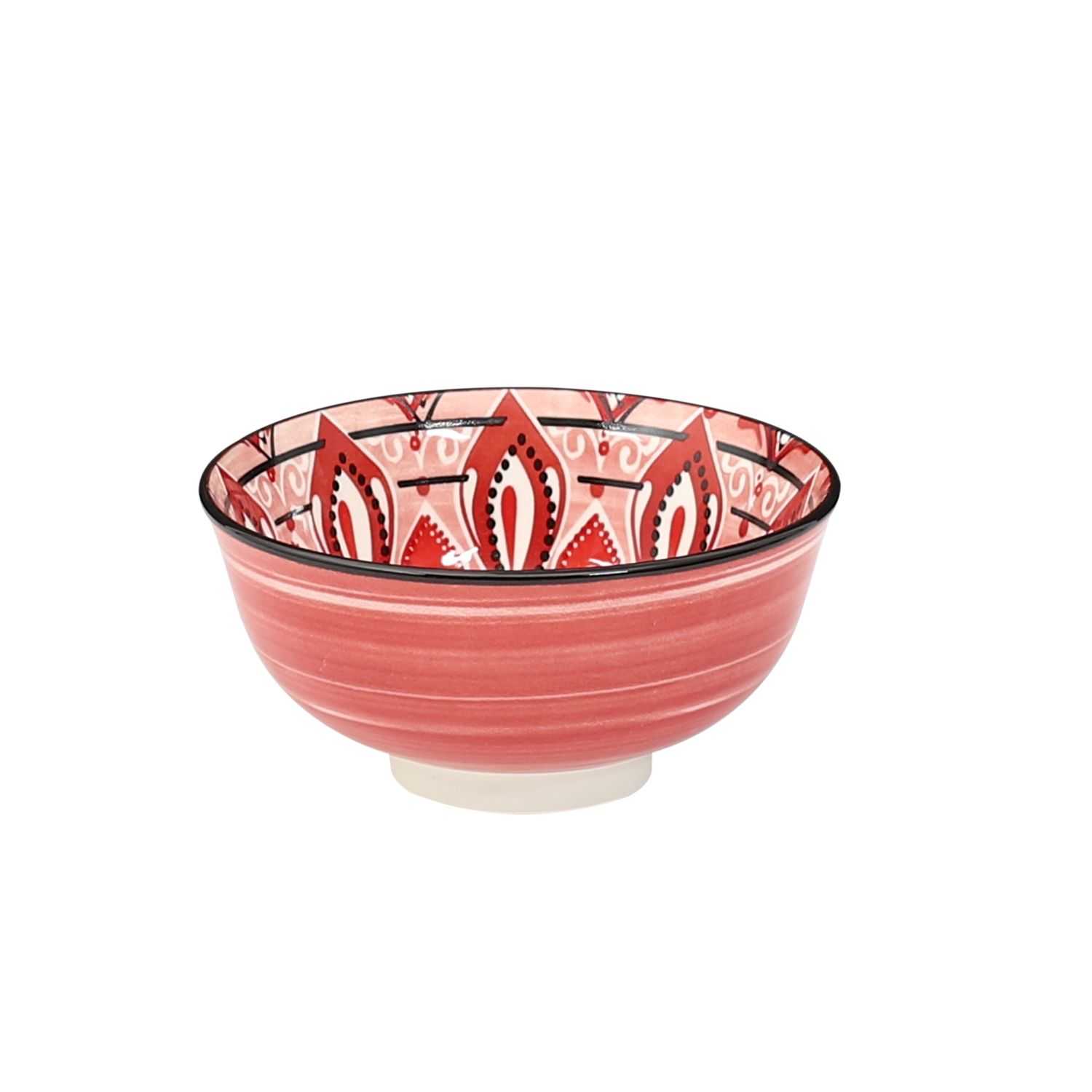 Kom Jaipur D12cm, Rood