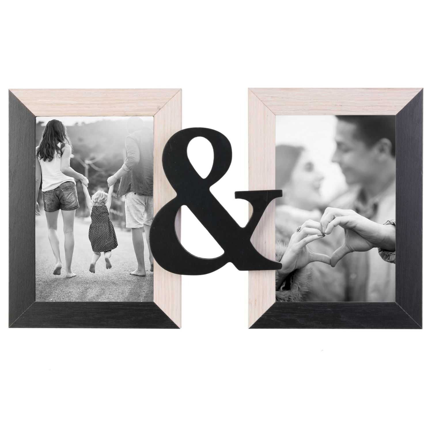 Set fotolijsten met '&' teken