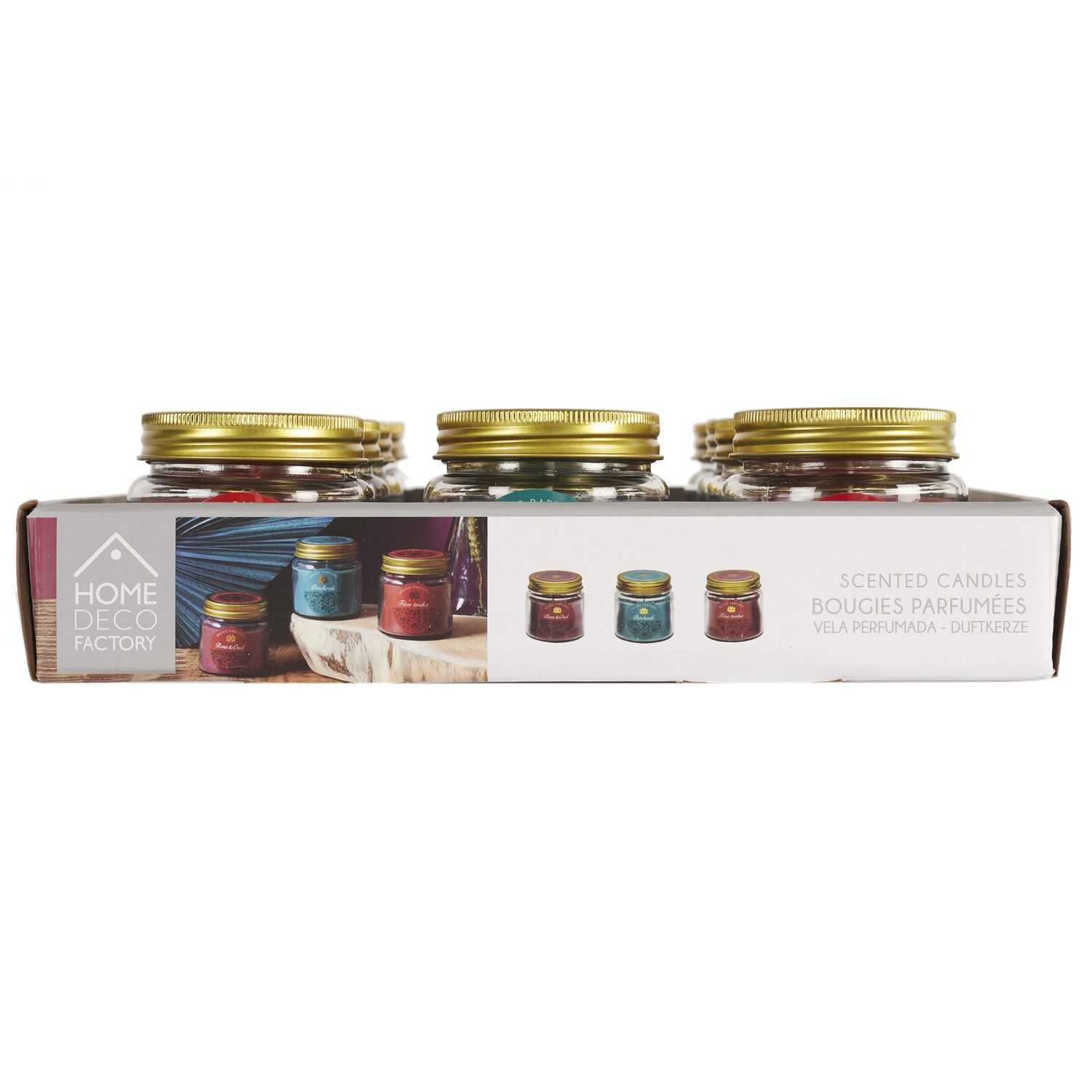 Geurkaars Jaipur in mini jar