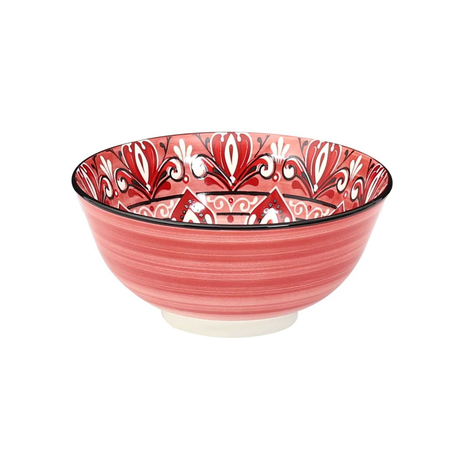 Kom Jaipur D15cm, Rood