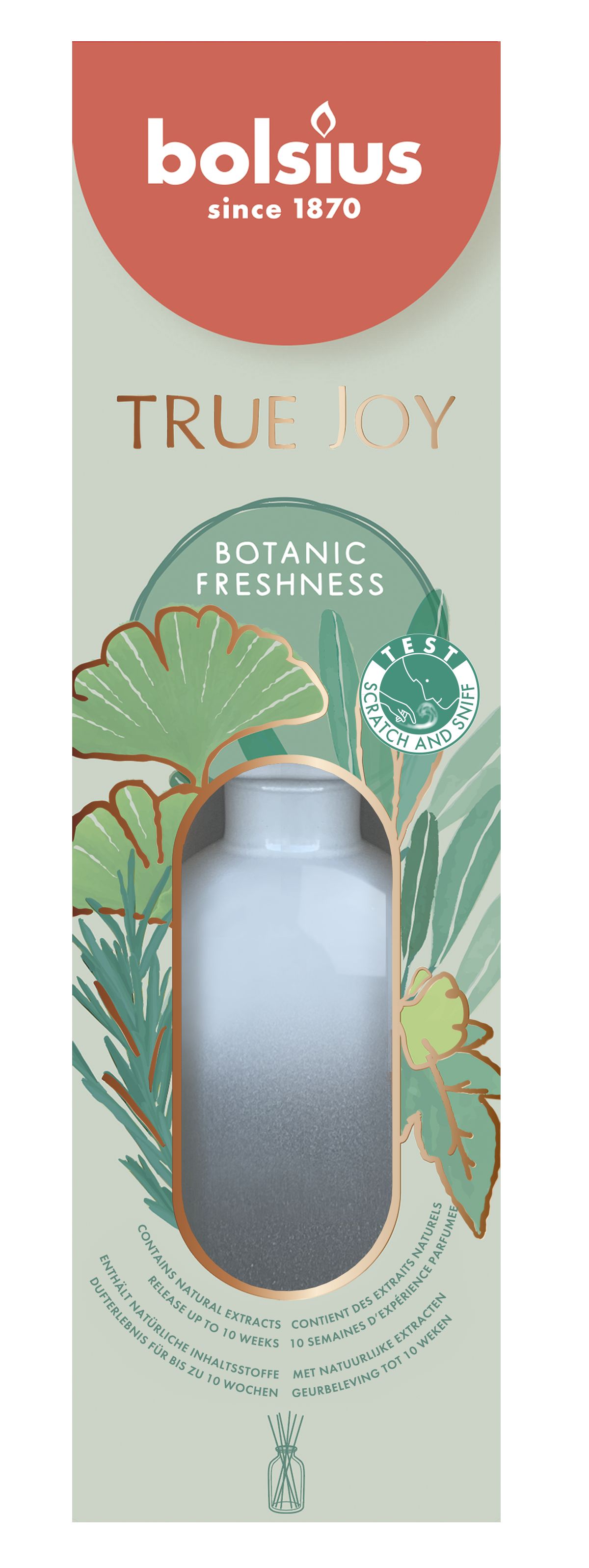True Joy geurverspreider 80ml Botanic Freshness True Joy geurverspreider 80ml Botanic Freshness