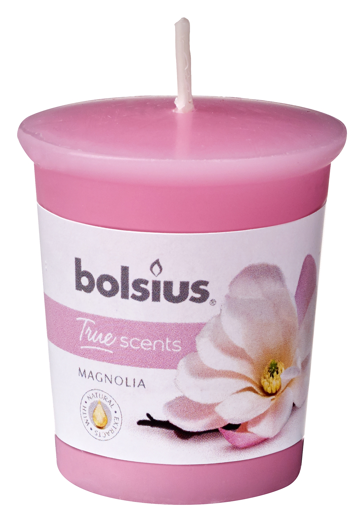 True Scents votive rond 53/45 doos 24 stuks Magnolia