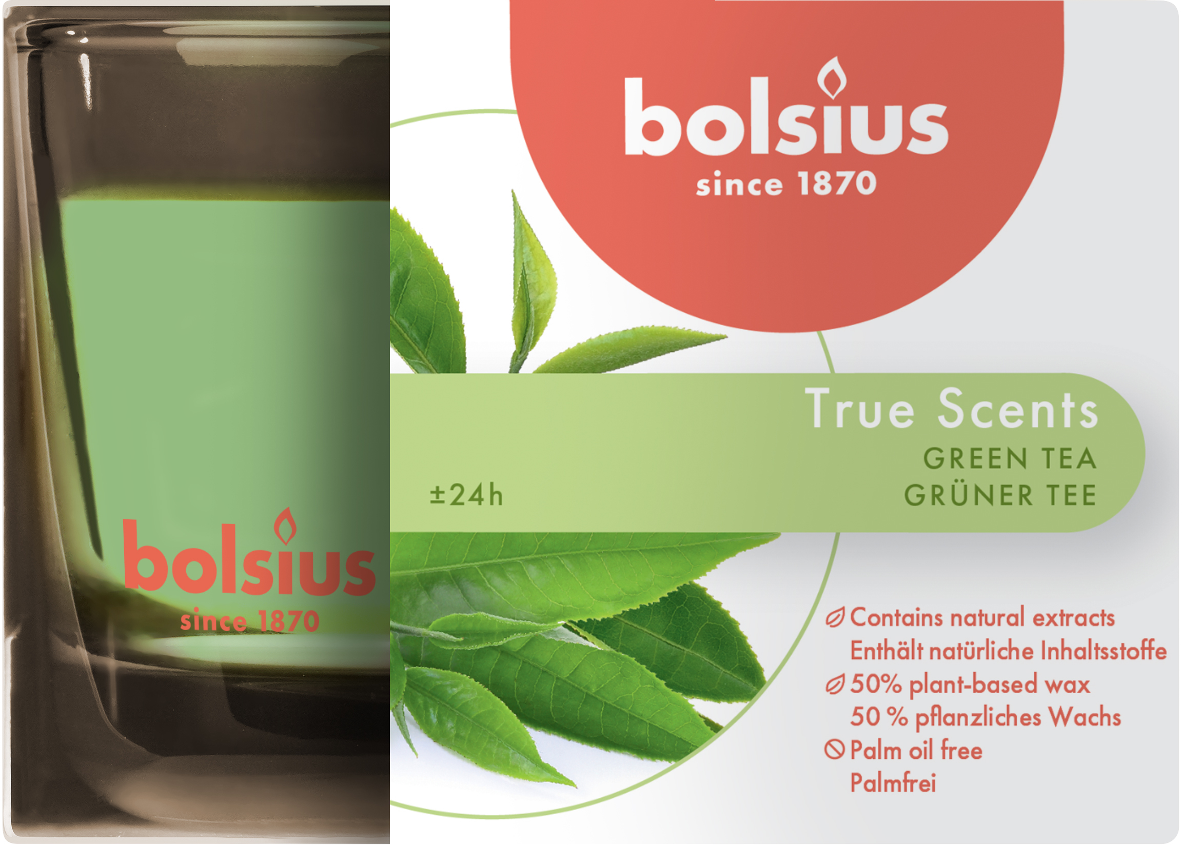 True Scents geurglas 63/90 Green Tea