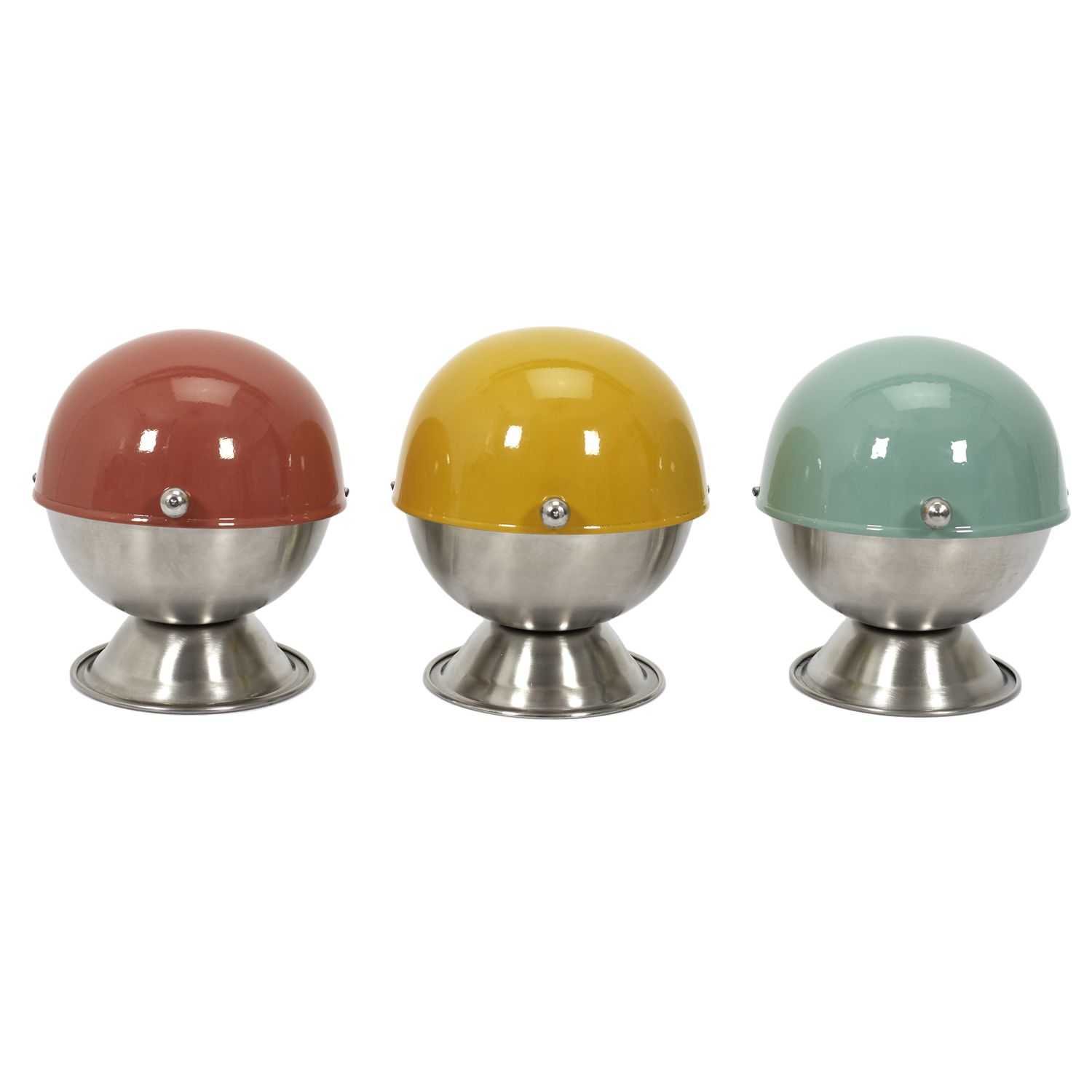 Home Deco Retro roestvrijstalen suikerpot
