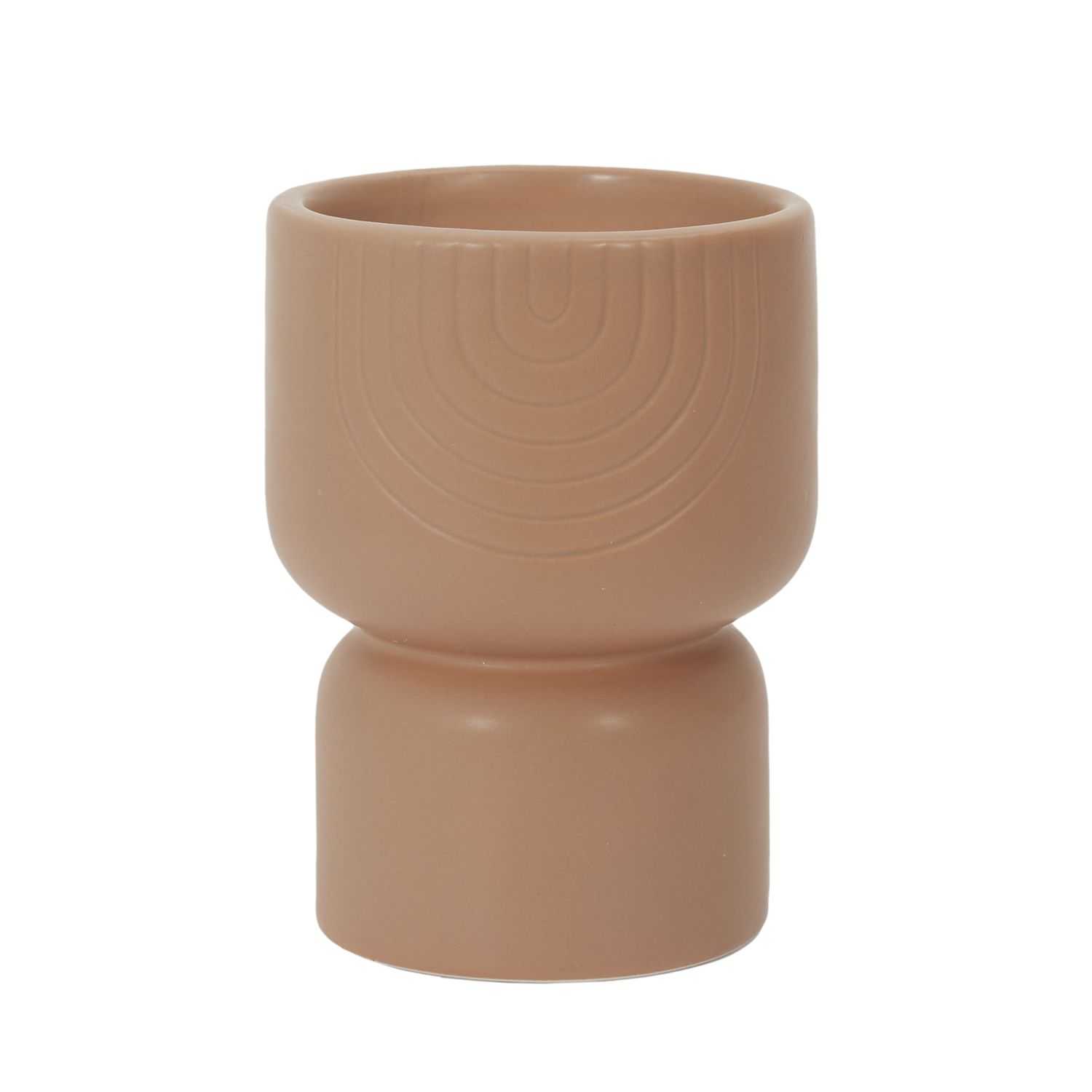 Keramische geurkaars beige