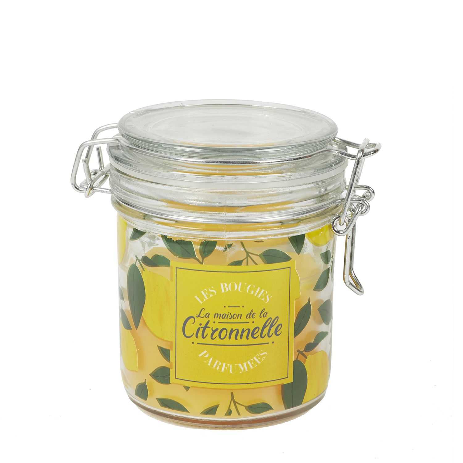 Citronella kaars in weckpot D11cm