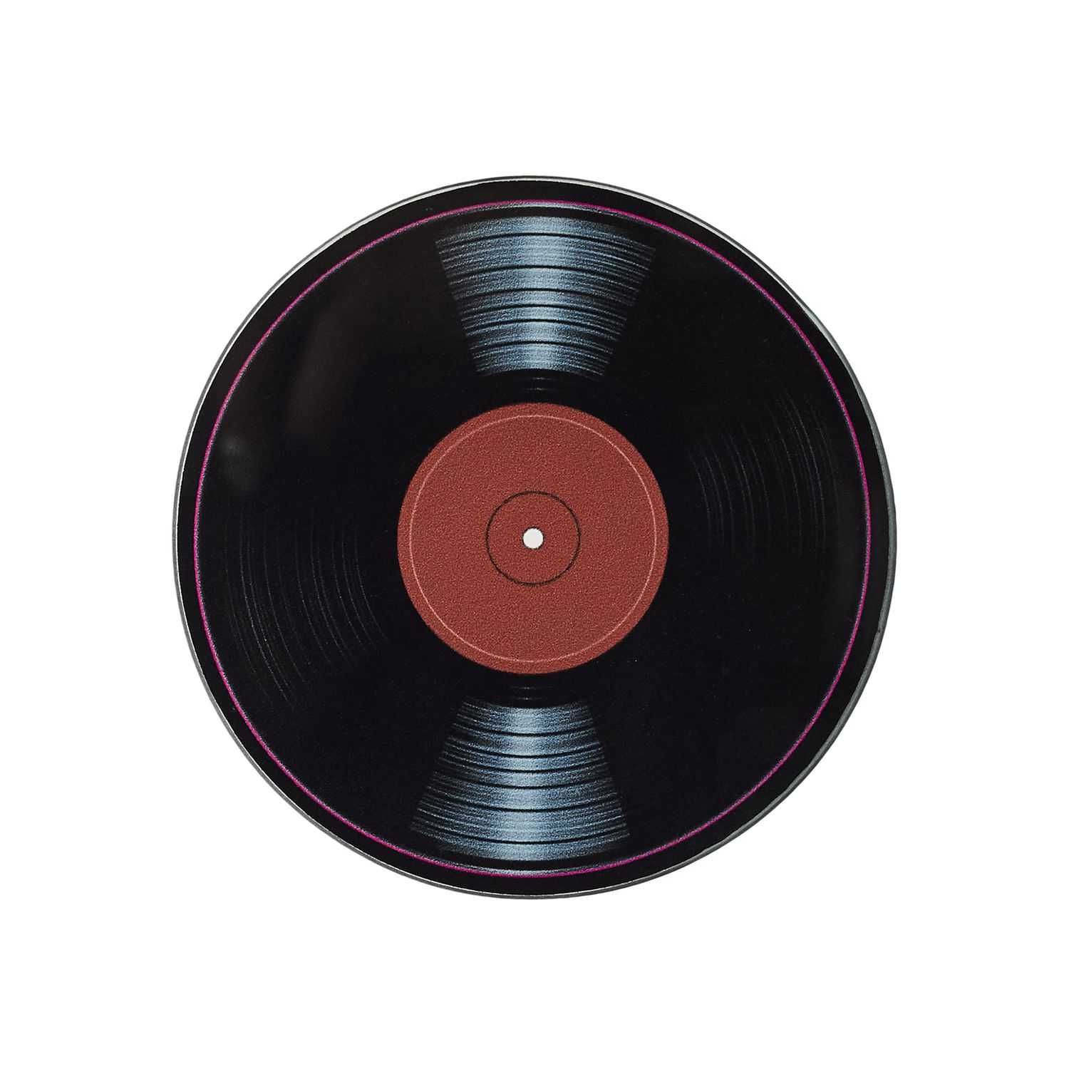 Home Deco Retro onderzetters 10cm elpee