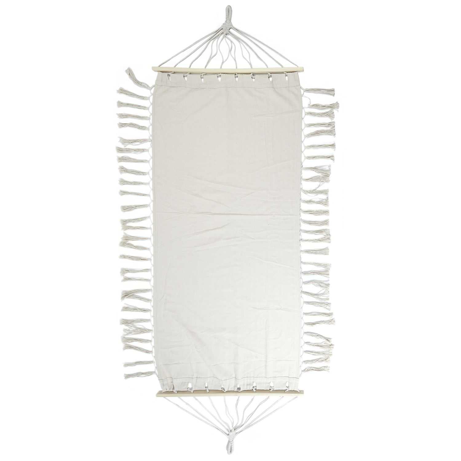 Hangmat 285x90cm, Wit