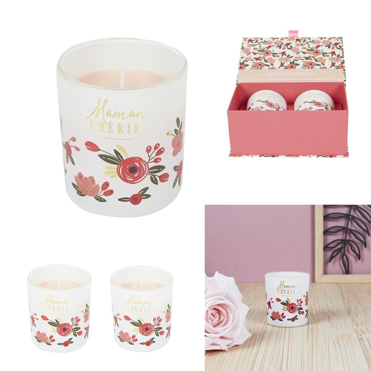 Geurkaarsen in geschenkdoos