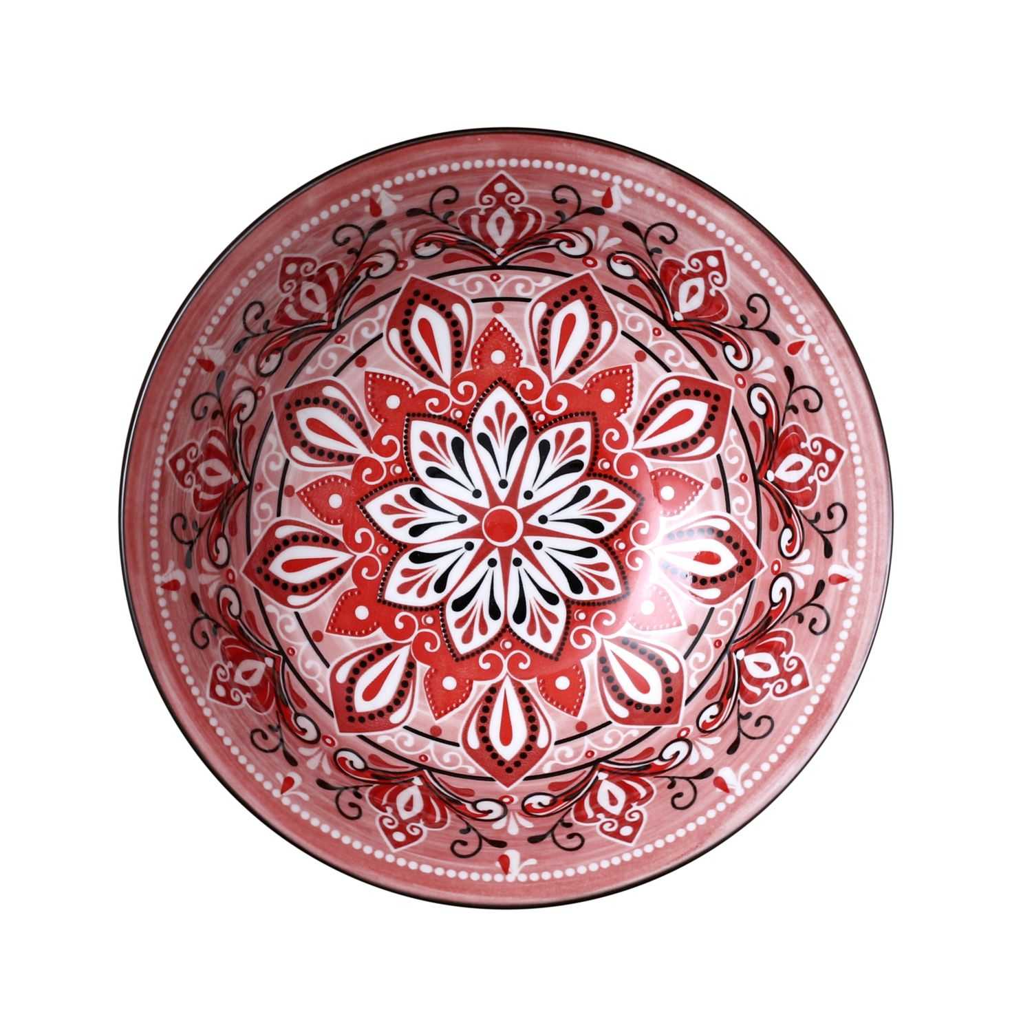 Bord Jaipur D20cm, Rood