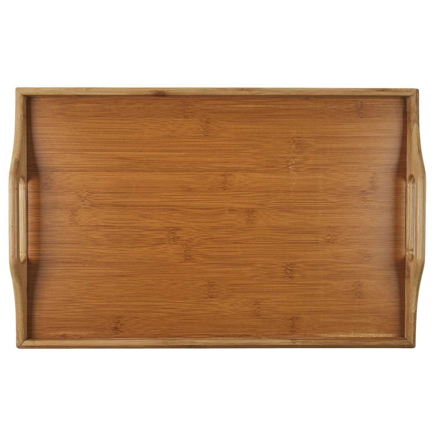 Home Deco Retro Opvouwbare bamboe serveertafel