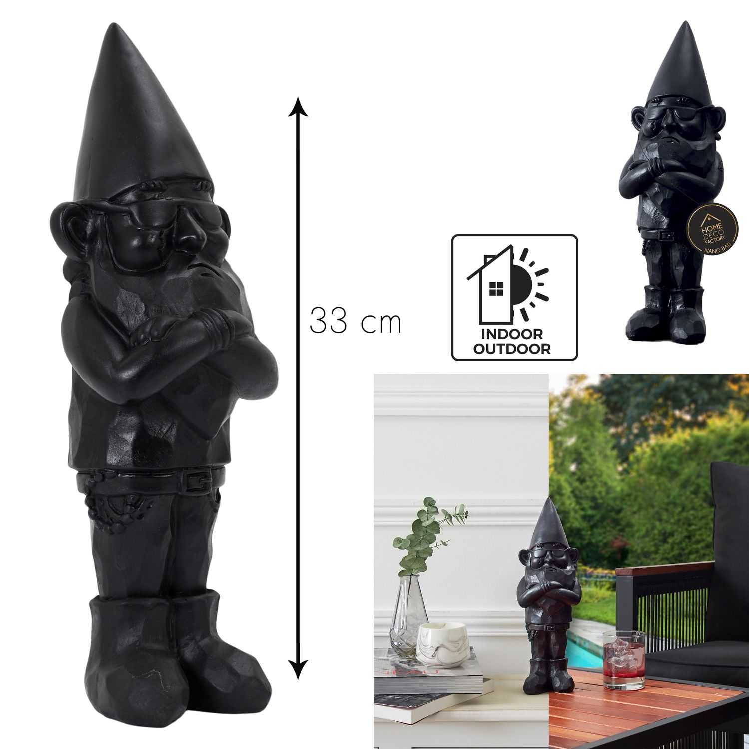 Tuinkabouter Bad H33cm