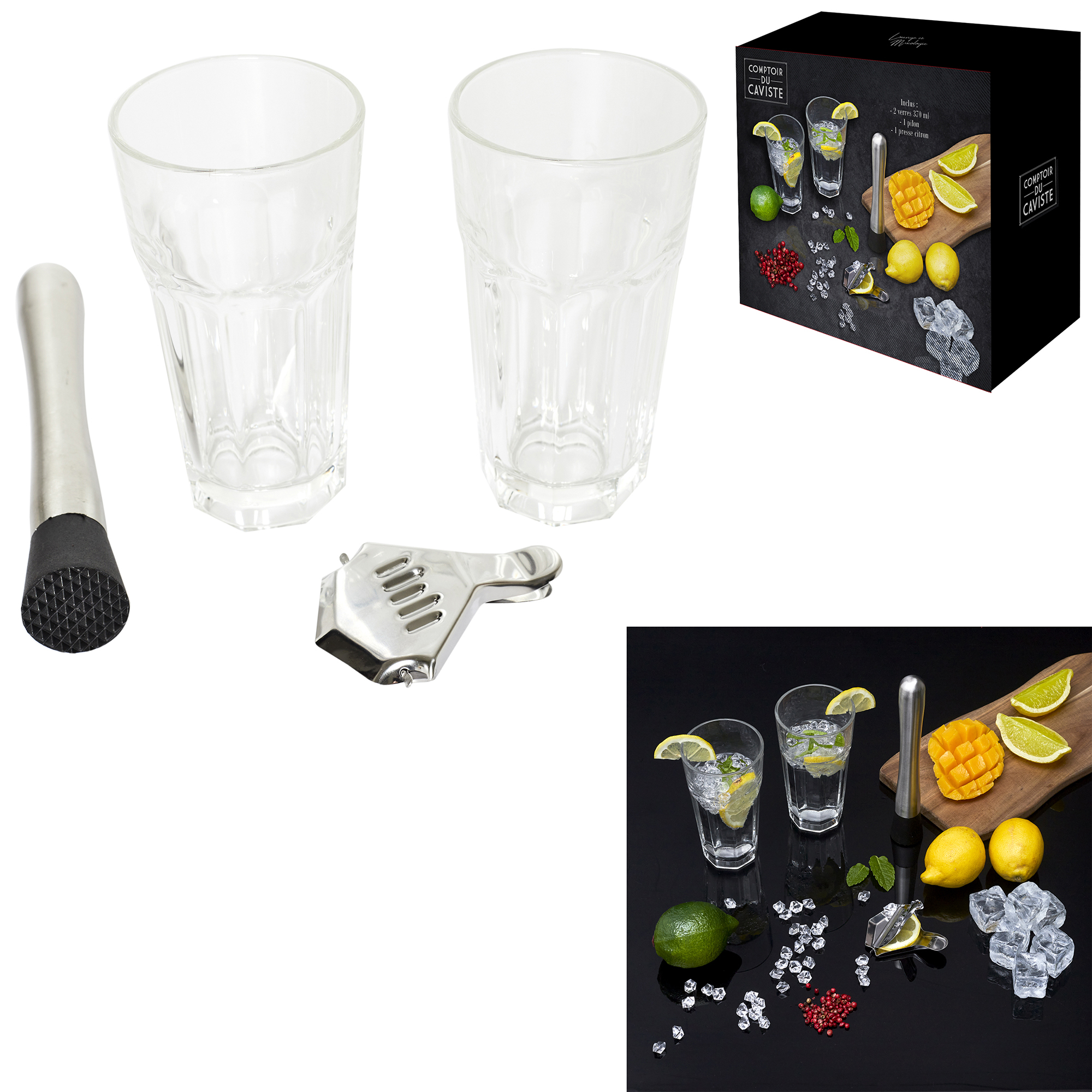 Mojito-set 4 delig